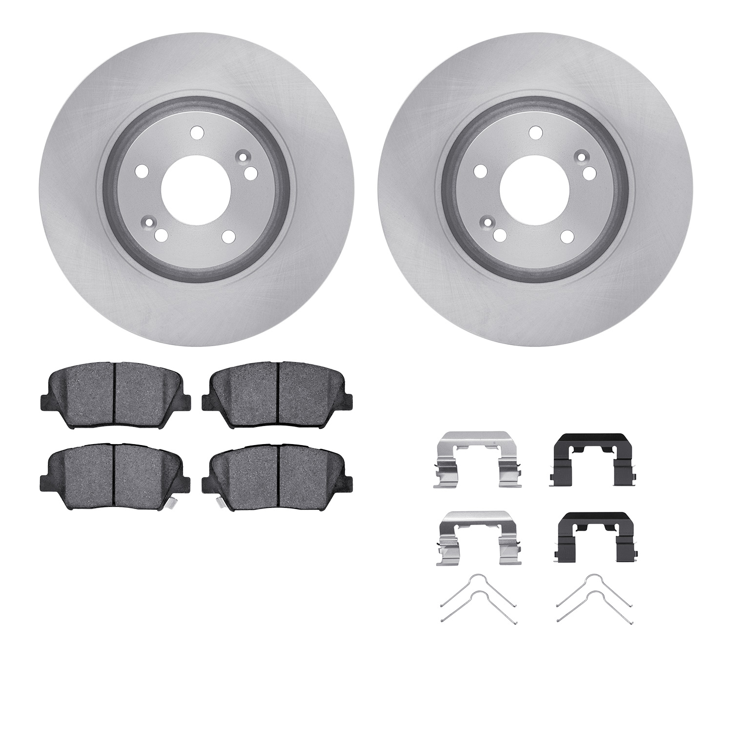 R1 Concepts WFUH1-03121 - Brake Rotor- Blank with Optimum Oe Pads & Hdw