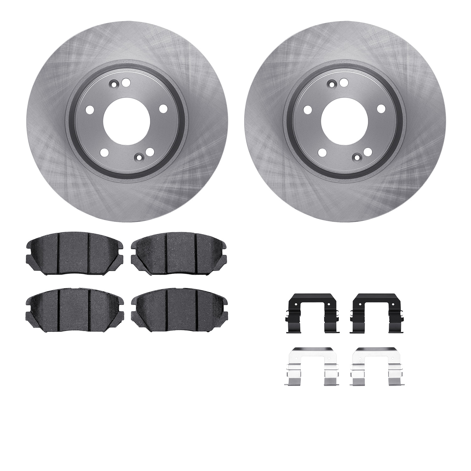 R1 Concepts WFUH1-03213 - Brake Rotor- Blank with Optimum Oe Pads & Hdw