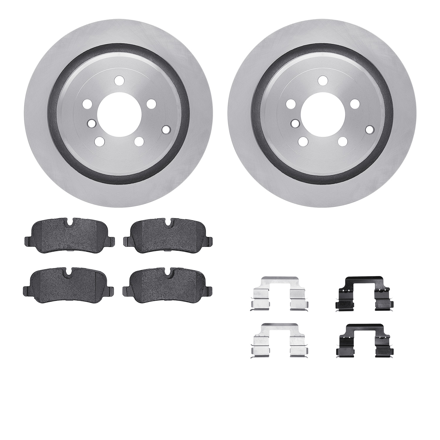 R1 Concepts WFUH1-11108 - Brake Rotor- Blank with Optimum Oe Pads & Hdw