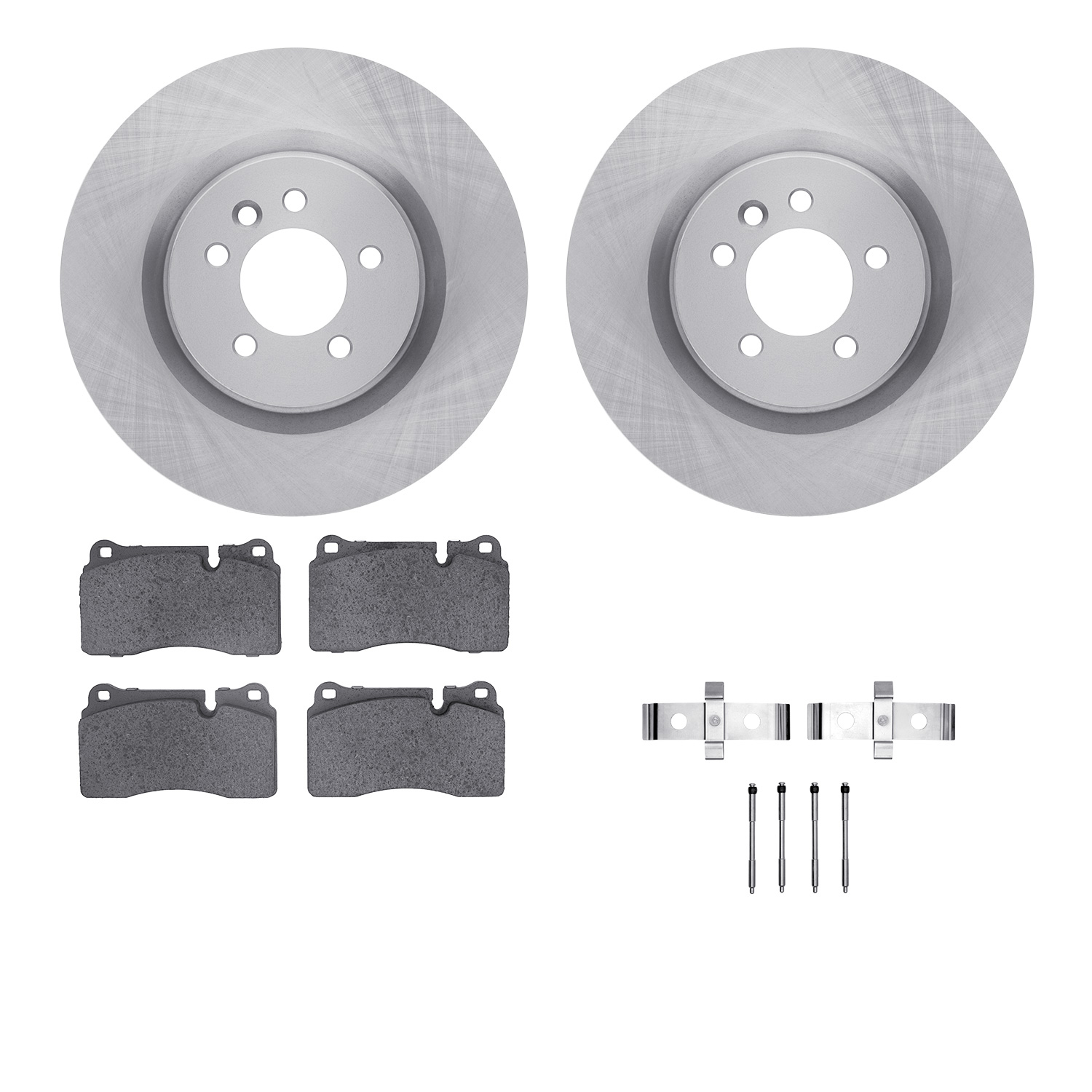R1 Concepts WFUH1-11091 - Brake Rotor- Blank with Optimum Oe Pads & Hdw