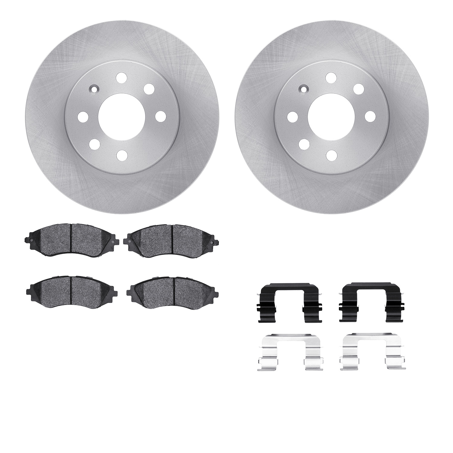 R1 Concepts WFUH1-18013 - Brake Rotor- Blank with Optimum Oe Pads & Hdw