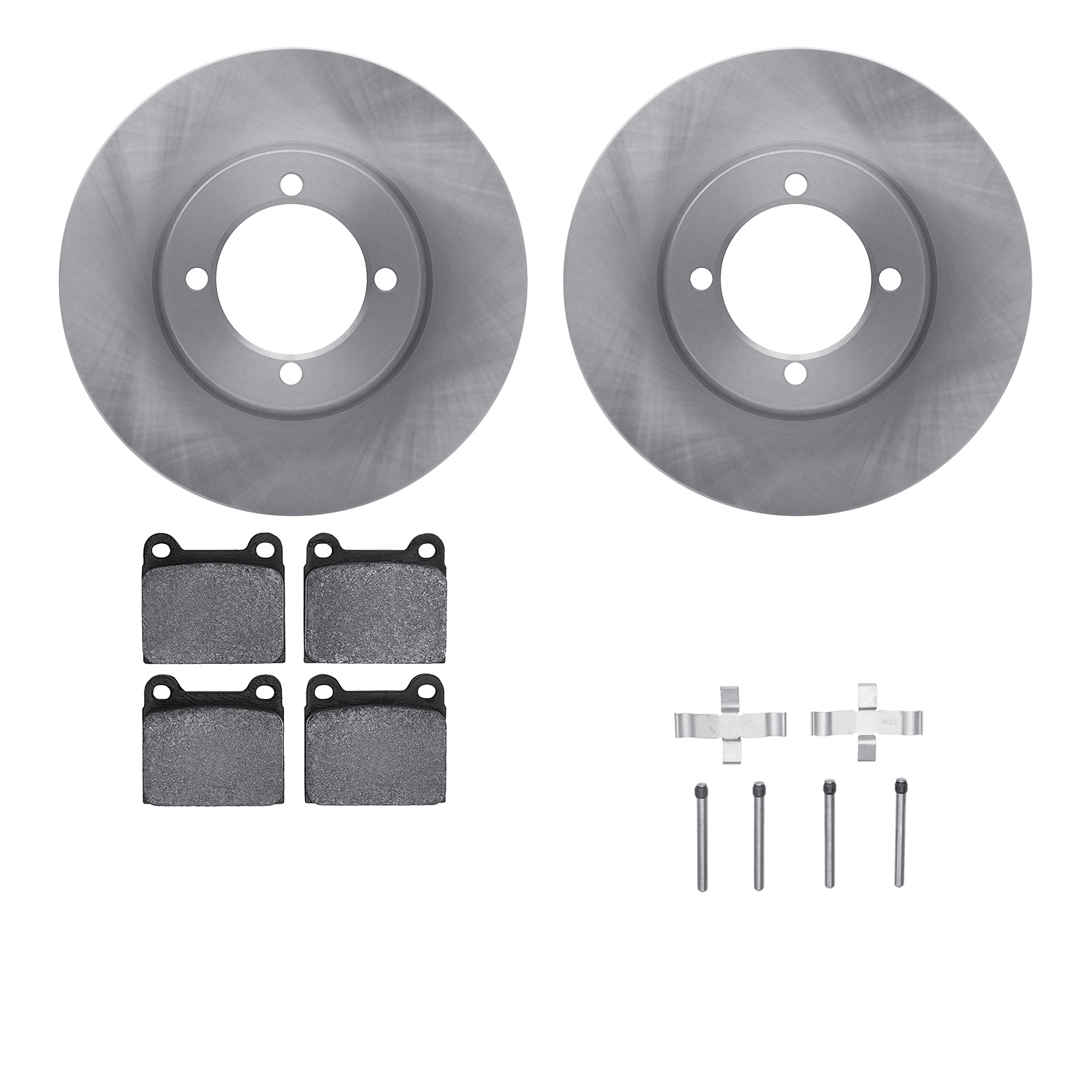 R1 Concepts WFUH1-22003 - Brake Rotor- Blank with Optimum Oe Pads & Hdw R1 Concepts WFUH1-22003 - Brake Rotor- Blank with Optimum Oe Pads & Hdw