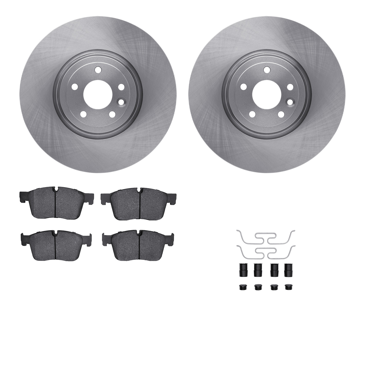 R1 Concepts WFUH1-20140 - Brake Rotor- Blank with Optimum Oe Pads & Hdw