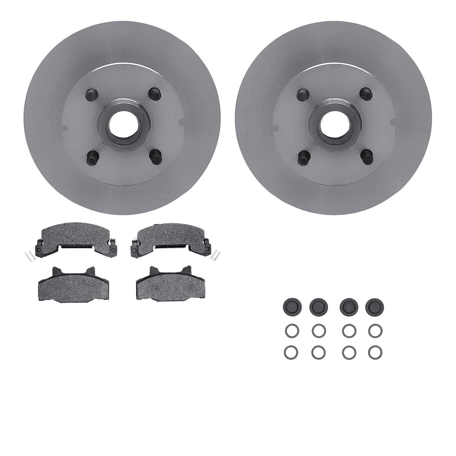 R1 Concepts WFUH1-47129 - Brake Rotor- Blank with Optimum Oe Pads & Hdw R1 Concepts WFUH1-47129 - Brake Rotor- Blank with Optimum Oe Pads & Hdw