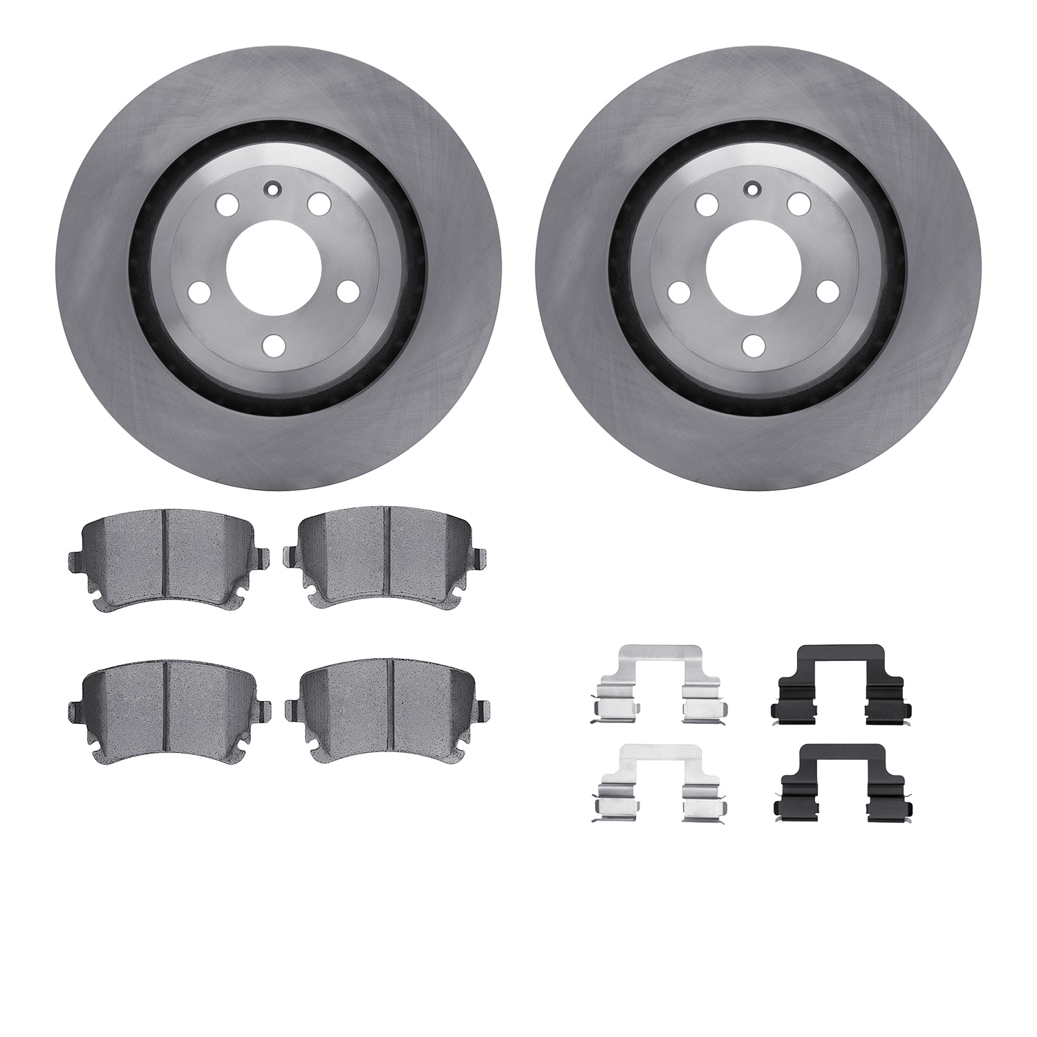 R1 Concepts WFUH1-73273 - Brake Rotor- Blank with Optimum Oe Pads & Hdw