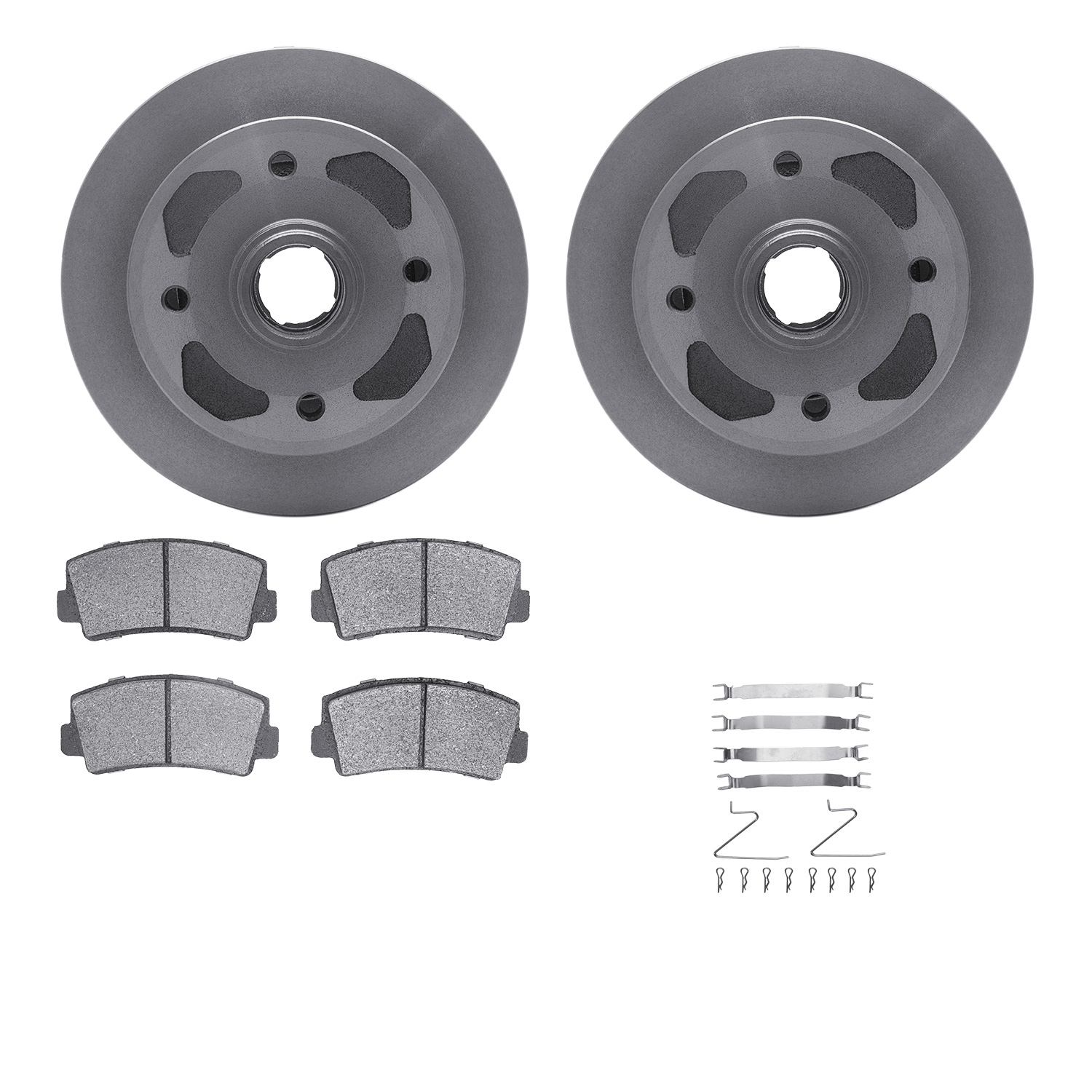 R1 Concepts WFUH1-80050 - Brake Rotor- Blank with Optimum Oe Pads & Hdw R1 Concepts WFUH1-80050 - Brake Rotor- Blank with Optimum Oe Pads & Hdw