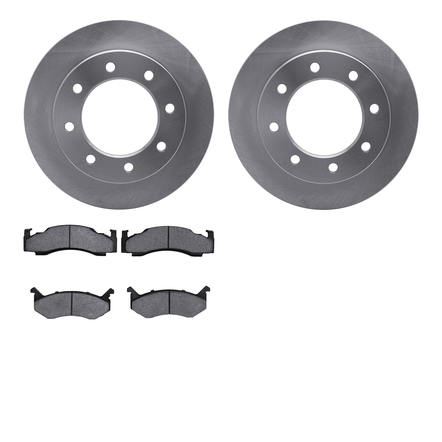 R1 Concepts WFUN1-40318 - Brake Rotor- Blank with Optimum Oe Pads