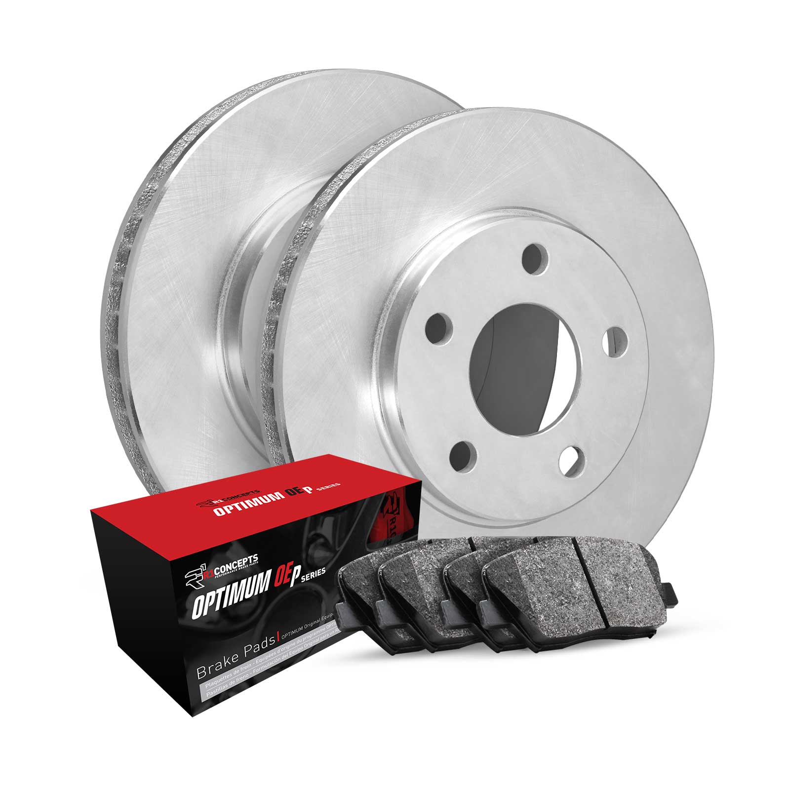 R1 Concepts WFUN1-02103 - Brake Rotor- Blank with Optimum Oe Pads