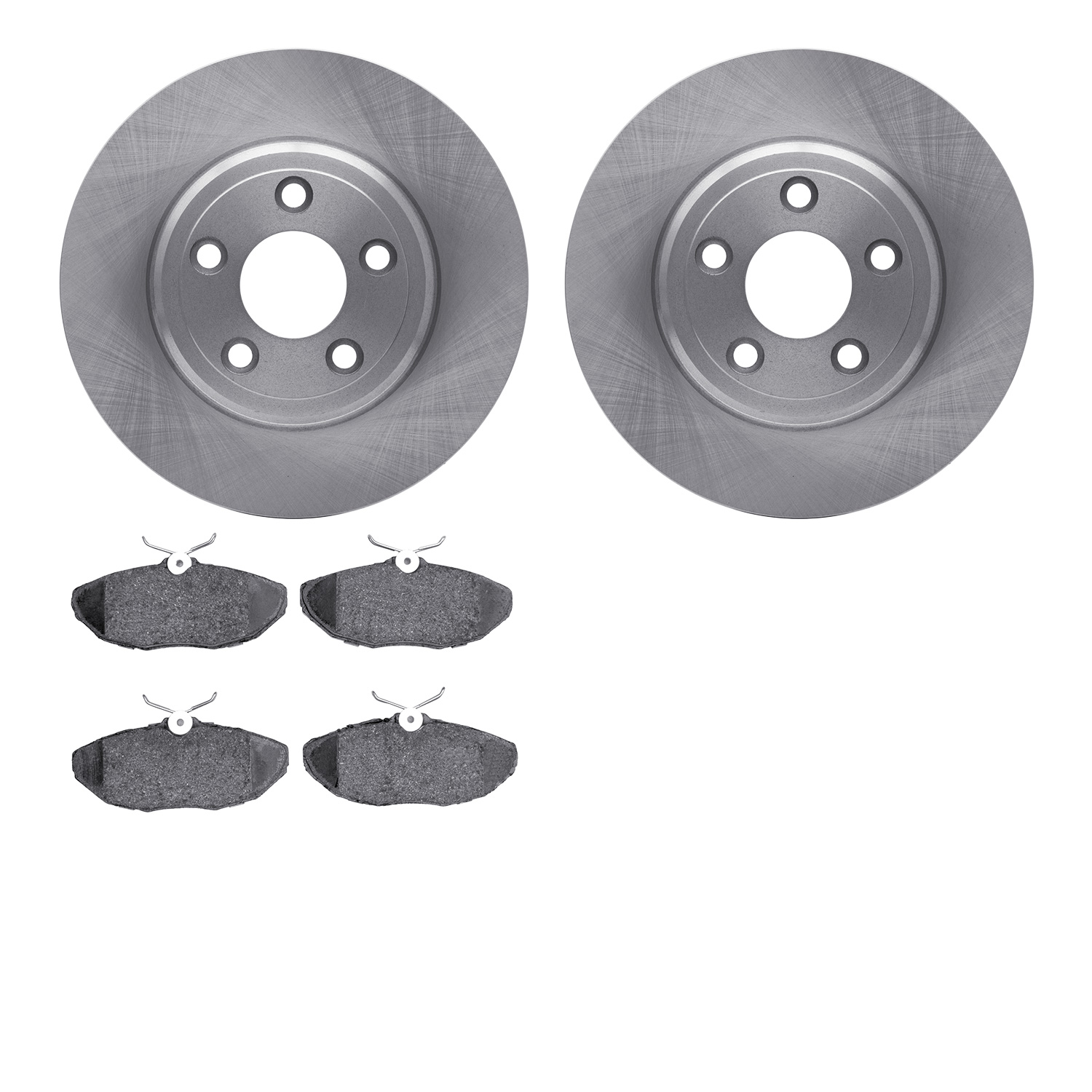 R1 Concepts WFUN1-54381 - Brake Rotor- Blank with Optimum Oe Pads