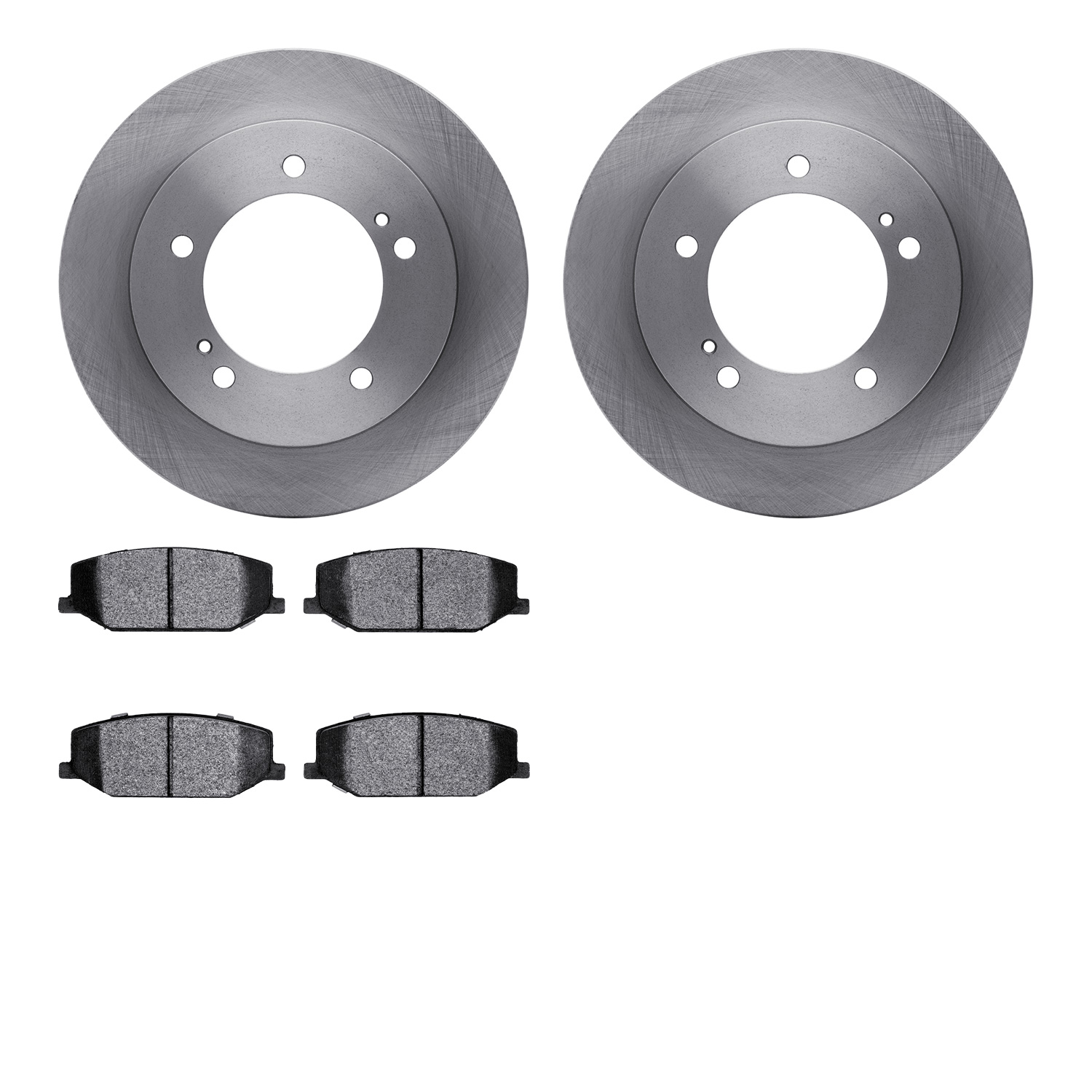 R1 Concepts WFUN1-47185 - Brake Rotor- Blank with Optimum Oe Pads