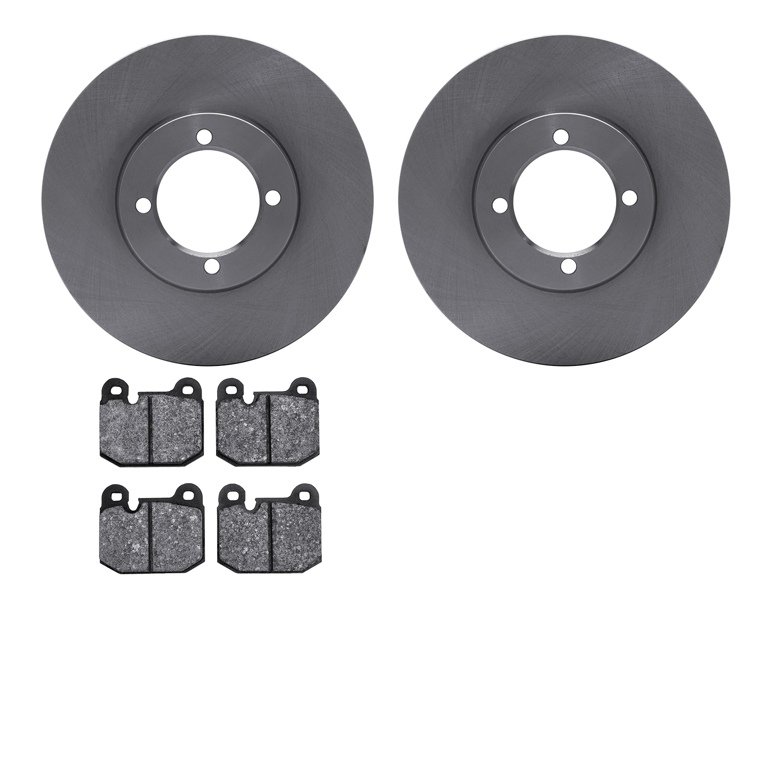 R1 Concepts WFUN1-22015 - Brake Rotor- Blank with Optimum Oe Pads