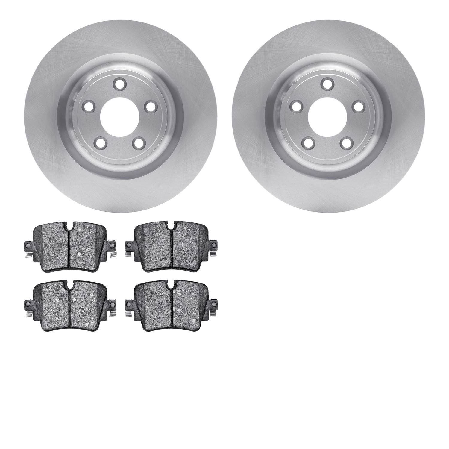 R1 Concepts WFUN1-20151 - Brake Rotor- Blank with Optimum Oe Pads