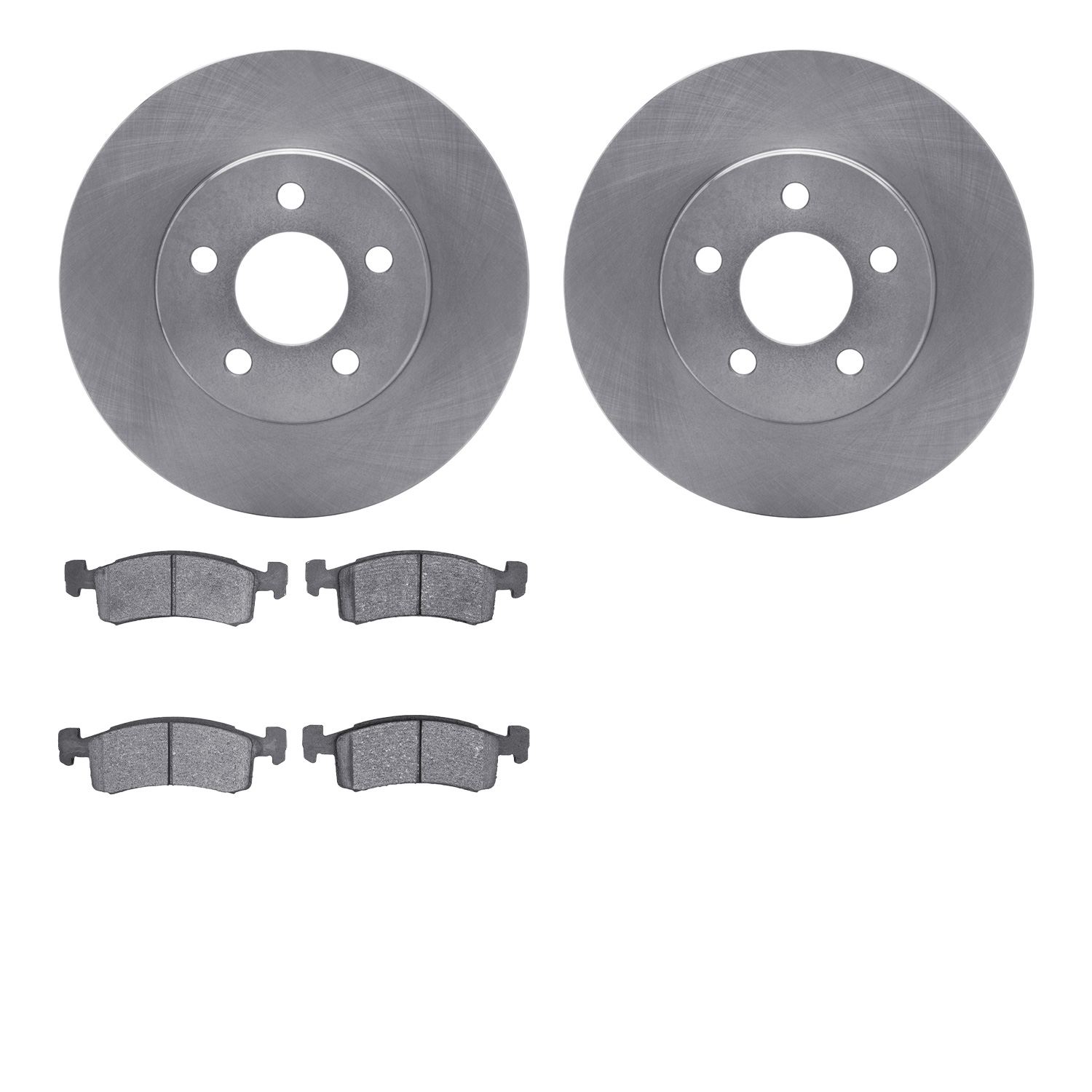 R1 Concepts WFUN1-40141 - Brake Rotor- Blank with Optimum Oe Pads
