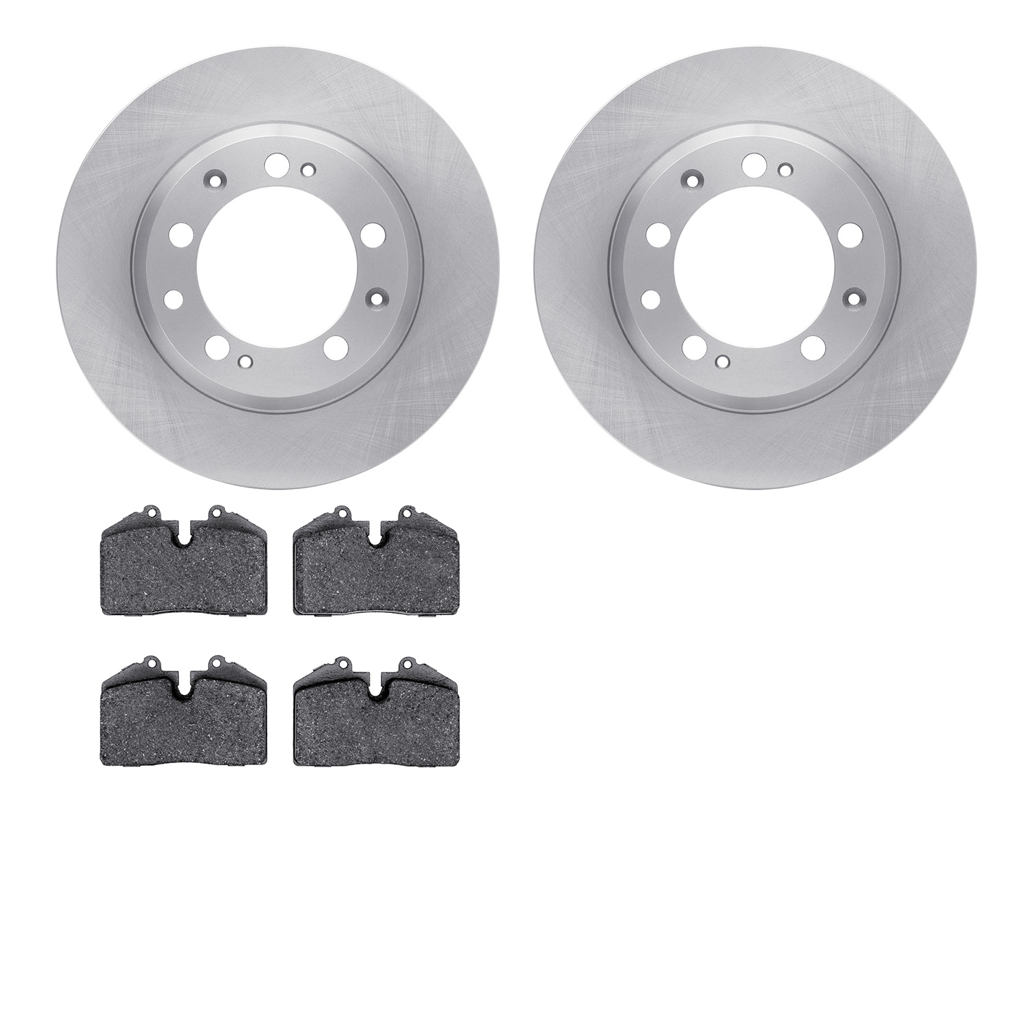 R1 Concepts WFUN1-02095 - Brake Rotor- Blank with Optimum Oe Pads
