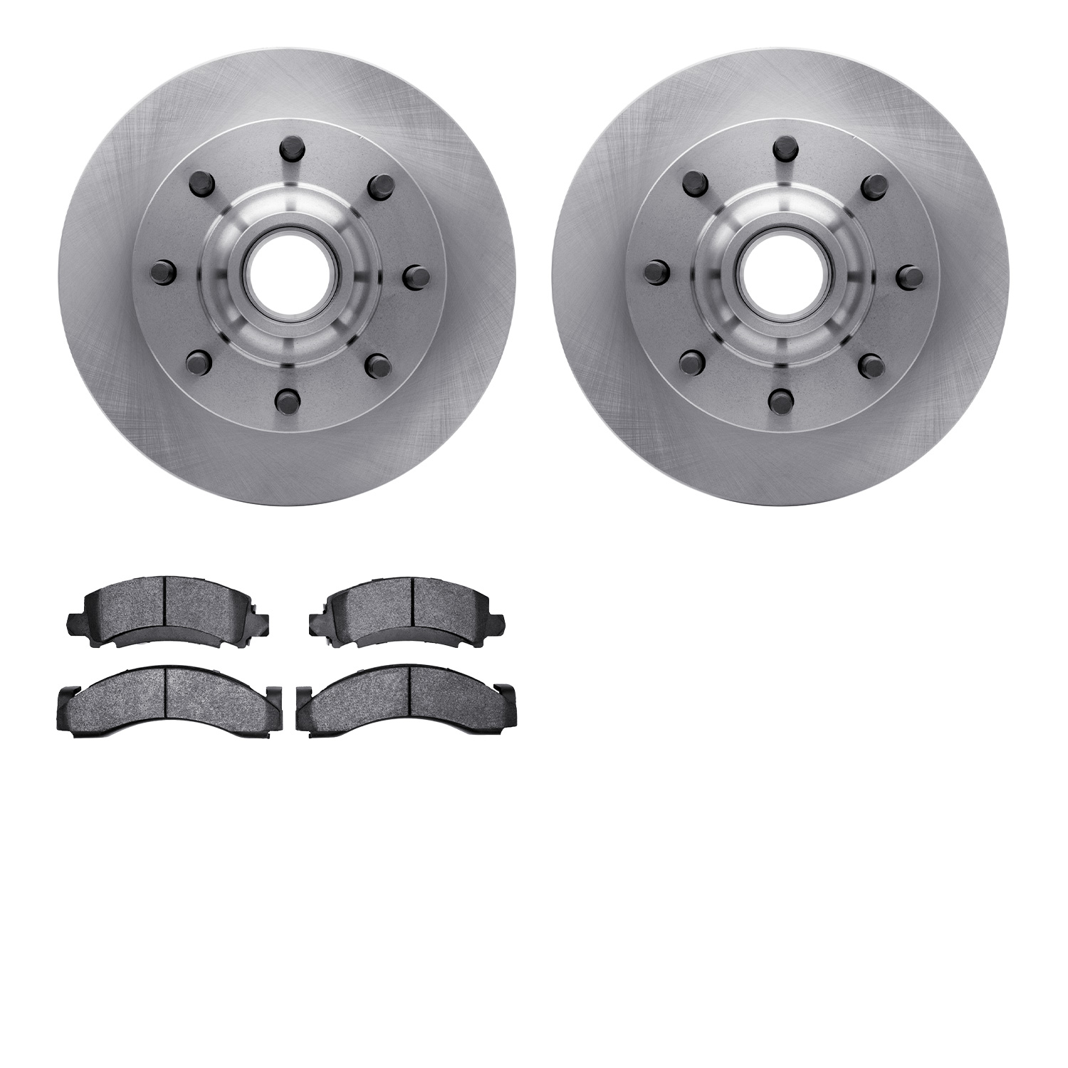 R1 Concepts WFUN1-48192 - Brake Rotor- Blank with Optimum Oe Pads