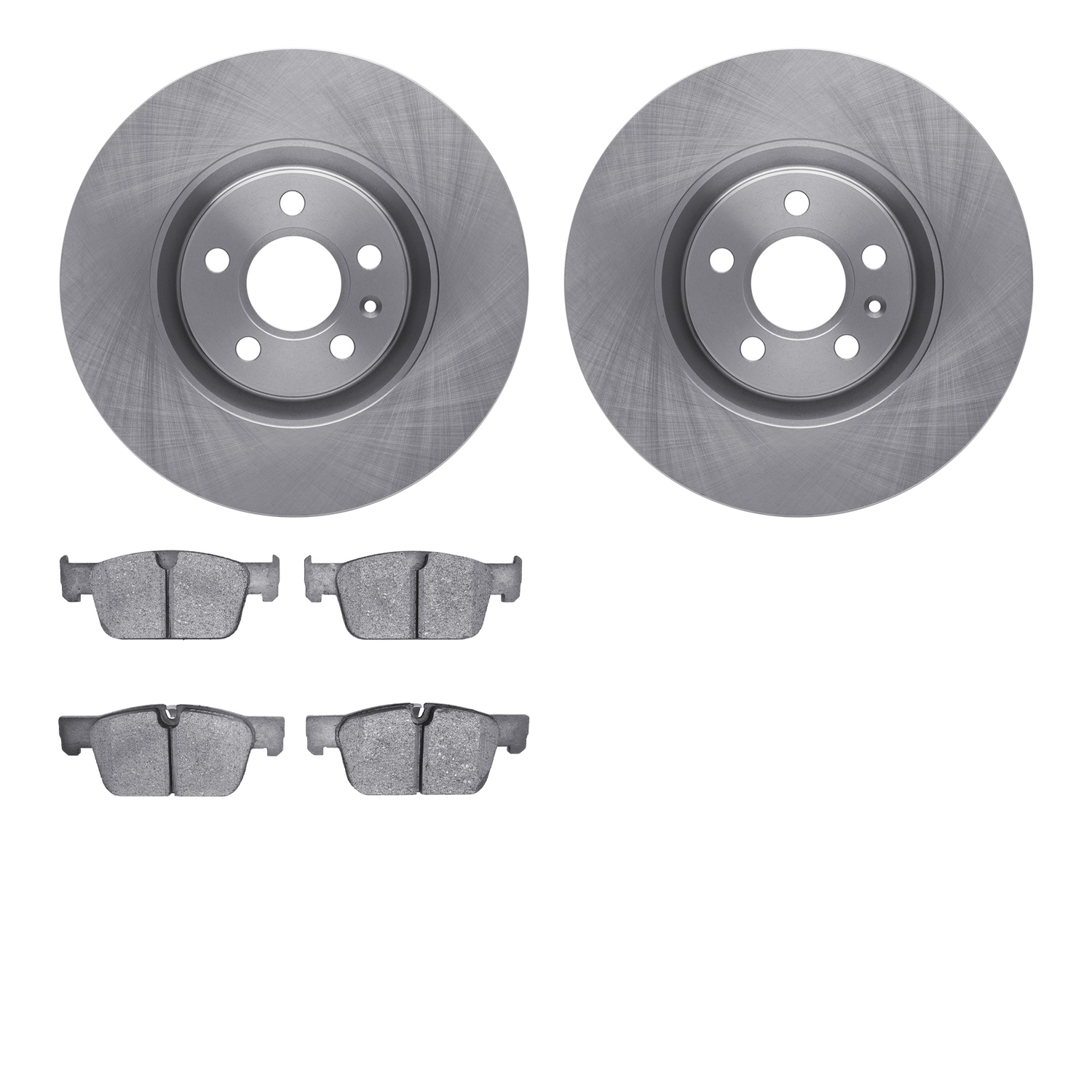 R1 Concepts WFUN1-27321 - Brake Rotor- Blank with Optimum Oe Pads