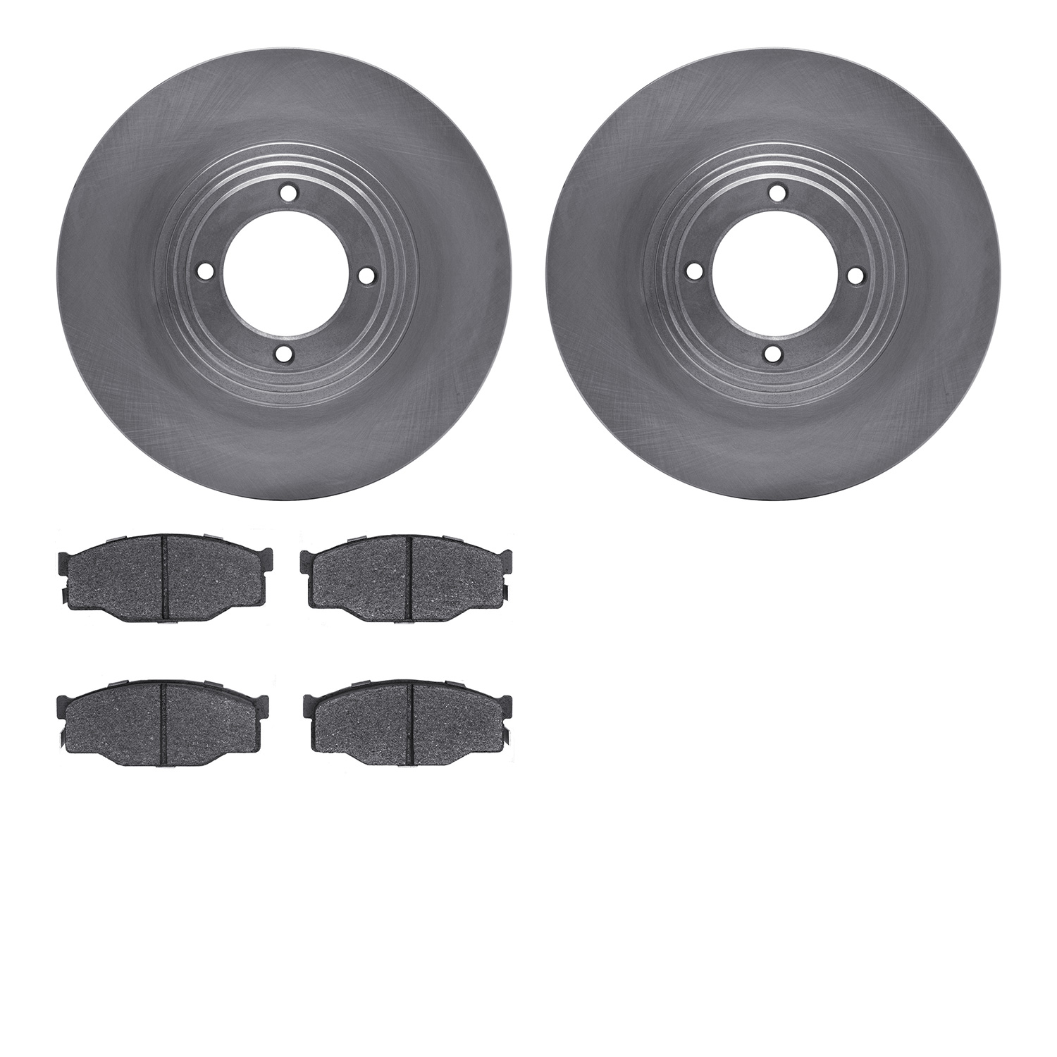 R1 Concepts WFUN1-37023 - Brake Rotor- Blank with Optimum Oe Pads