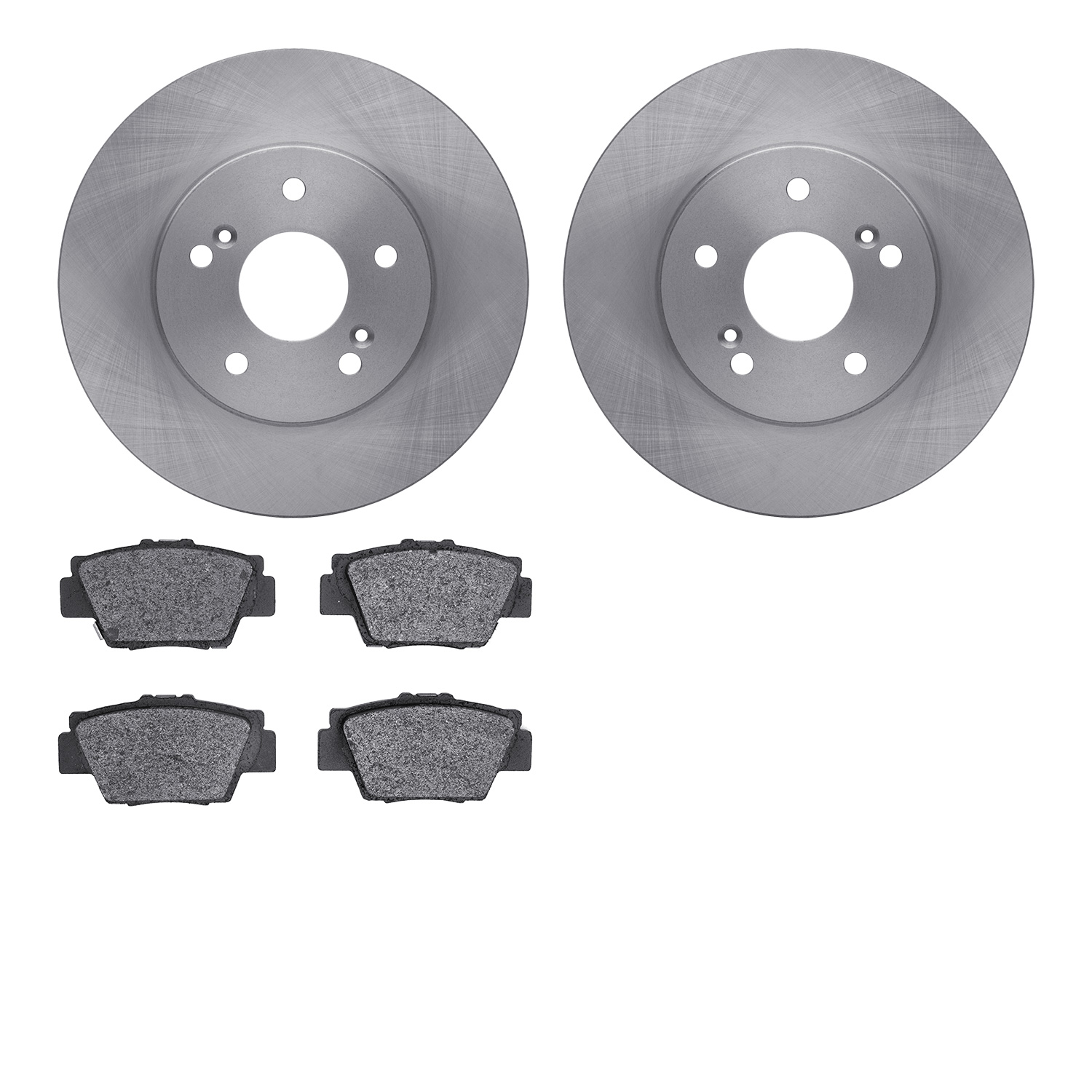 R1 Concepts WFUN1-58043 - Brake Rotor- Blank with Optimum Oe Pads