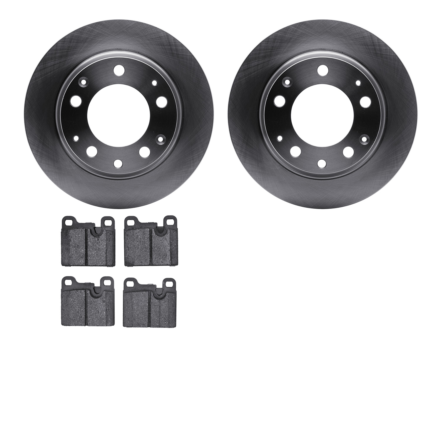 R1 Concepts WFUN1-02086 - Brake Rotor- Blank with Optimum Oe Pads