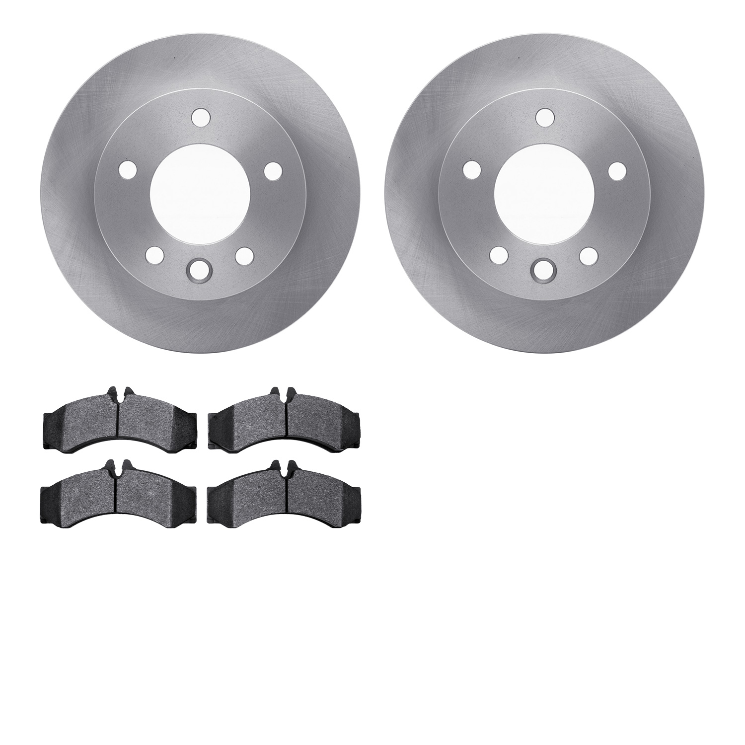 R1 Concepts WFUN1-40268 - Brake Rotor- Blank with Optimum Oe Pads