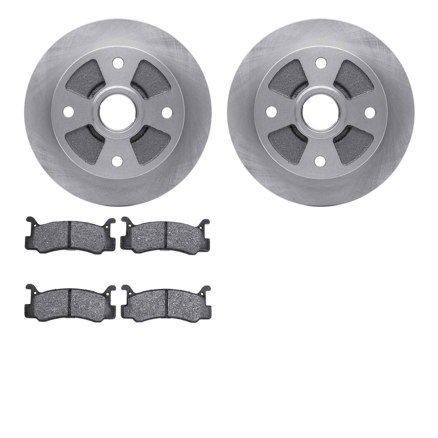 R1 Concepts WFUN1-56027 - Brake Rotor- Blank with Optimum Oe Pads