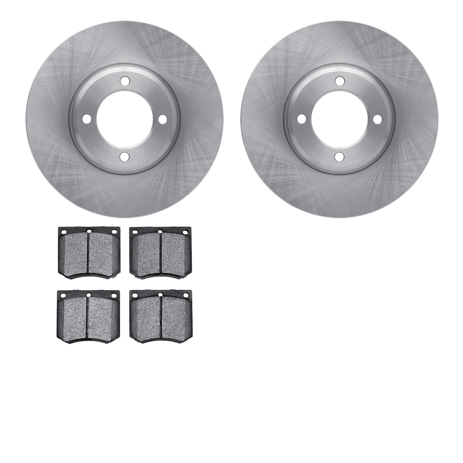 R1 Concepts WFUN1-56104 - Brake Rotor- Blank with Optimum Oe Pads