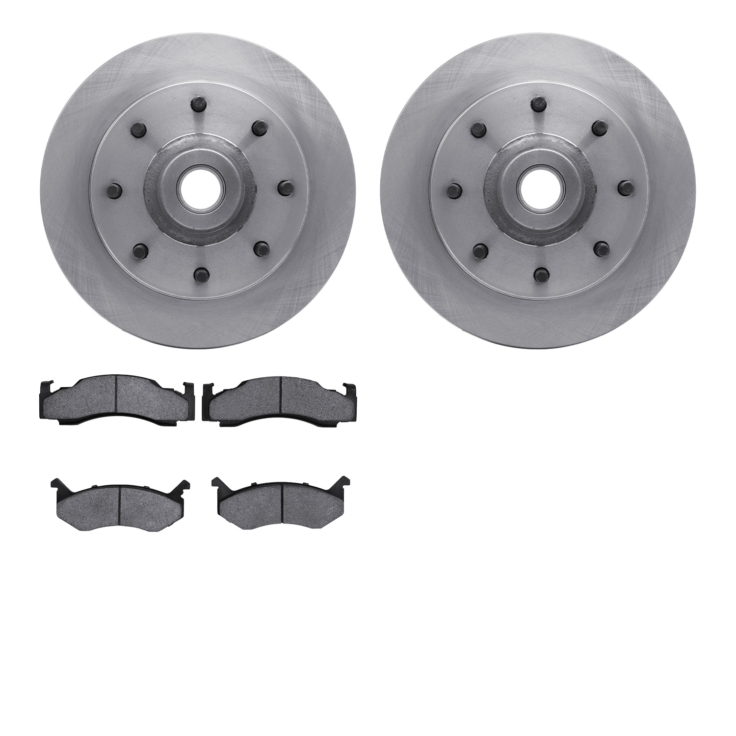 R1 Concepts WFUN1-40411 - Brake Rotor- Blank with Optimum Oe Pads