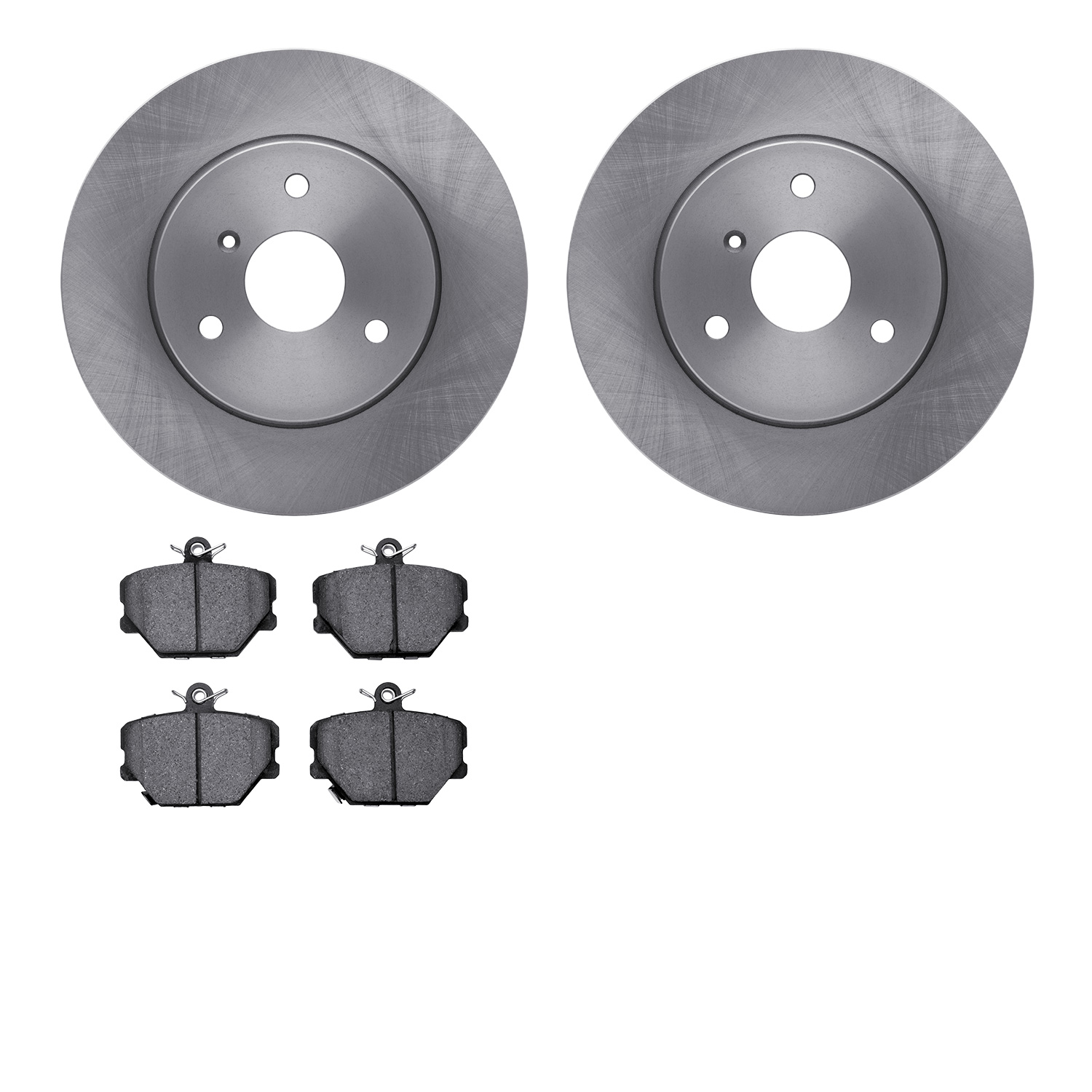 R1 Concepts WFUN1-63404 - Brake Rotor- Blank with Optimum Oe Pads