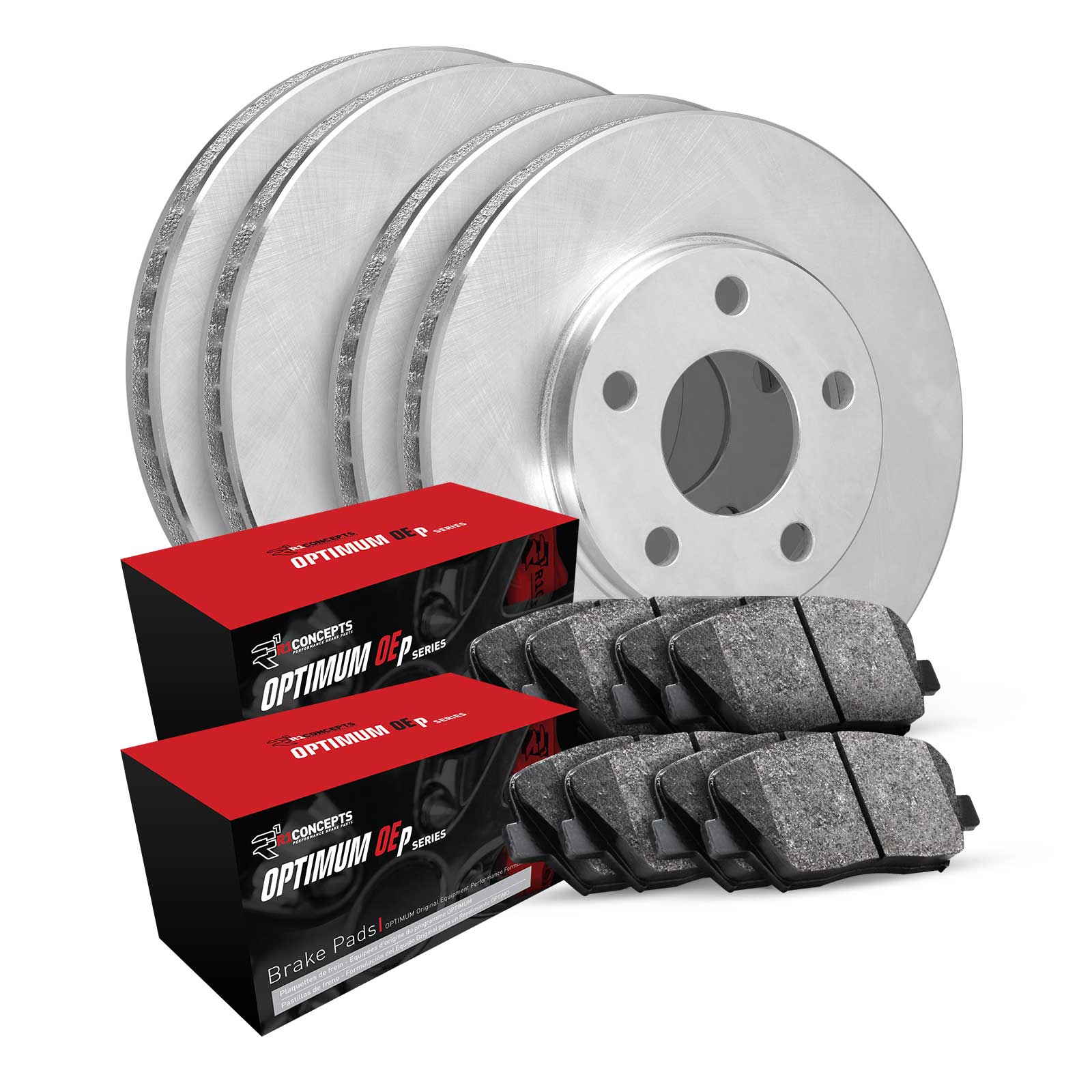 R1 Concepts WFUN2-20002 - Brake Rotor- Blank with Optimum Oe Pads R1 Concepts WFUN2-20002 - Brake Rotor- Blank with Optimum Oe Pads