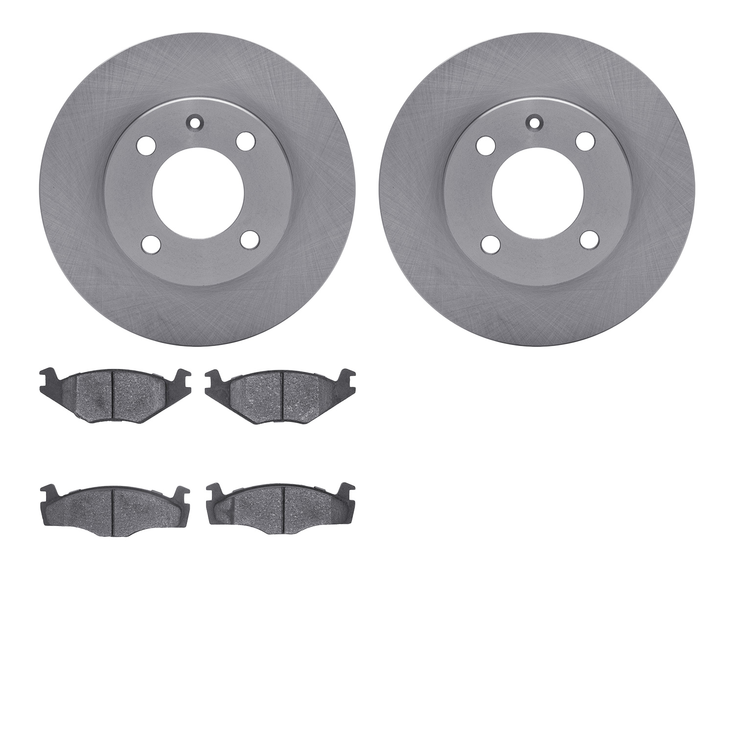R1 Concepts WFUN1-74080 - Brake Rotor- Blank with Optimum Oe Pads