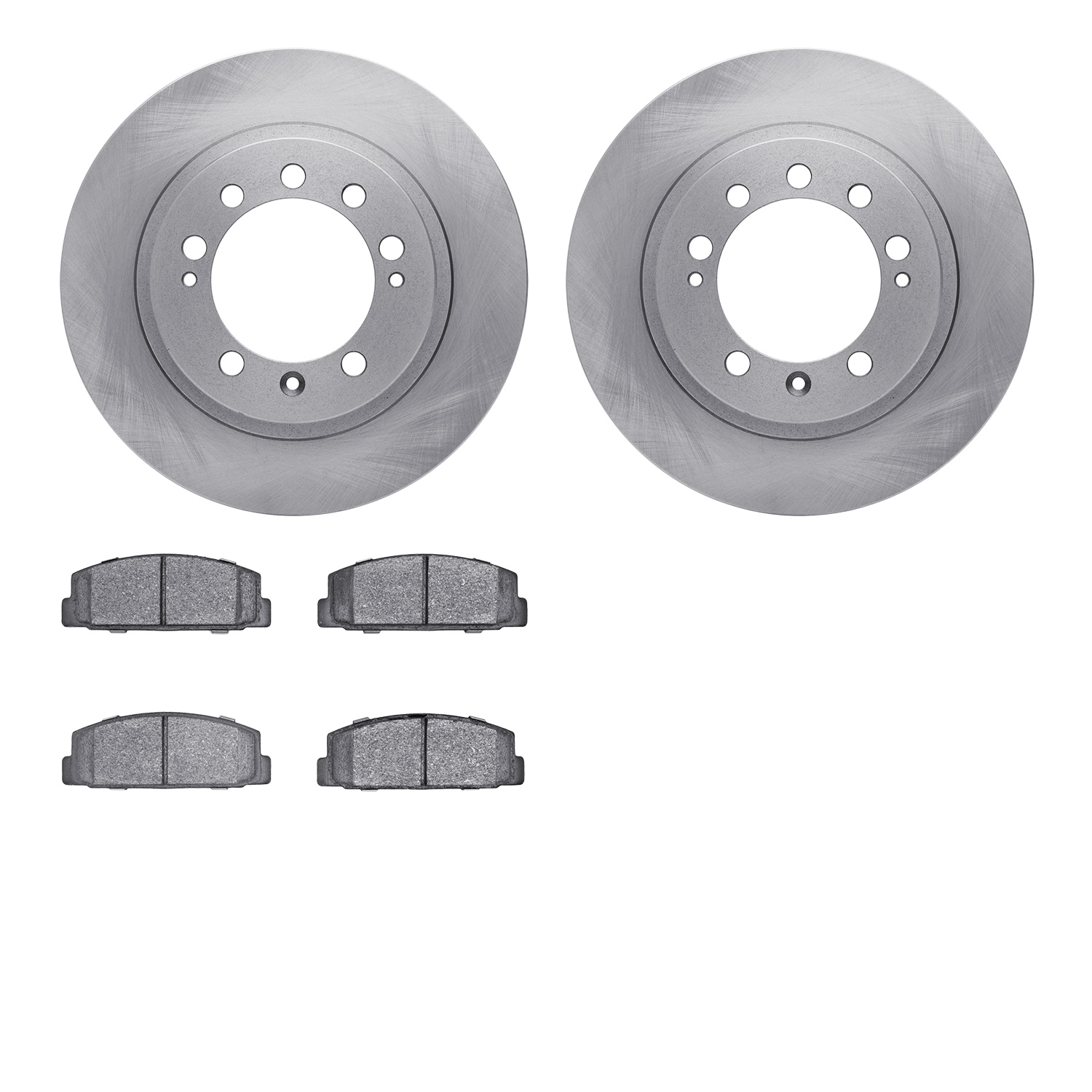 R1 Concepts WFUN1-72074 - Brake Rotor- Blank with Optimum Oe Pads