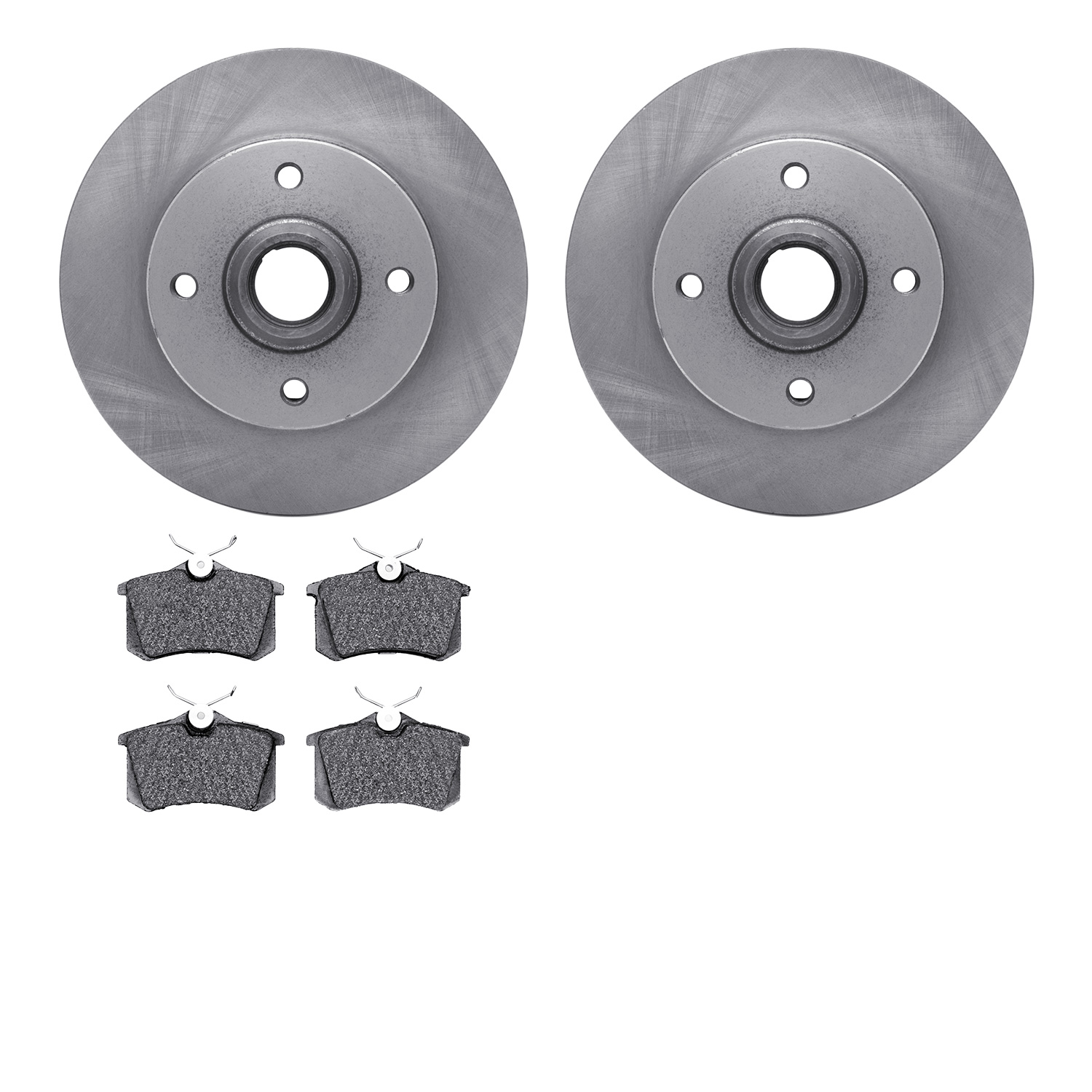 R1 Concepts WFUN1-74134 - Brake Rotor- Blank with Optimum Oe Pads