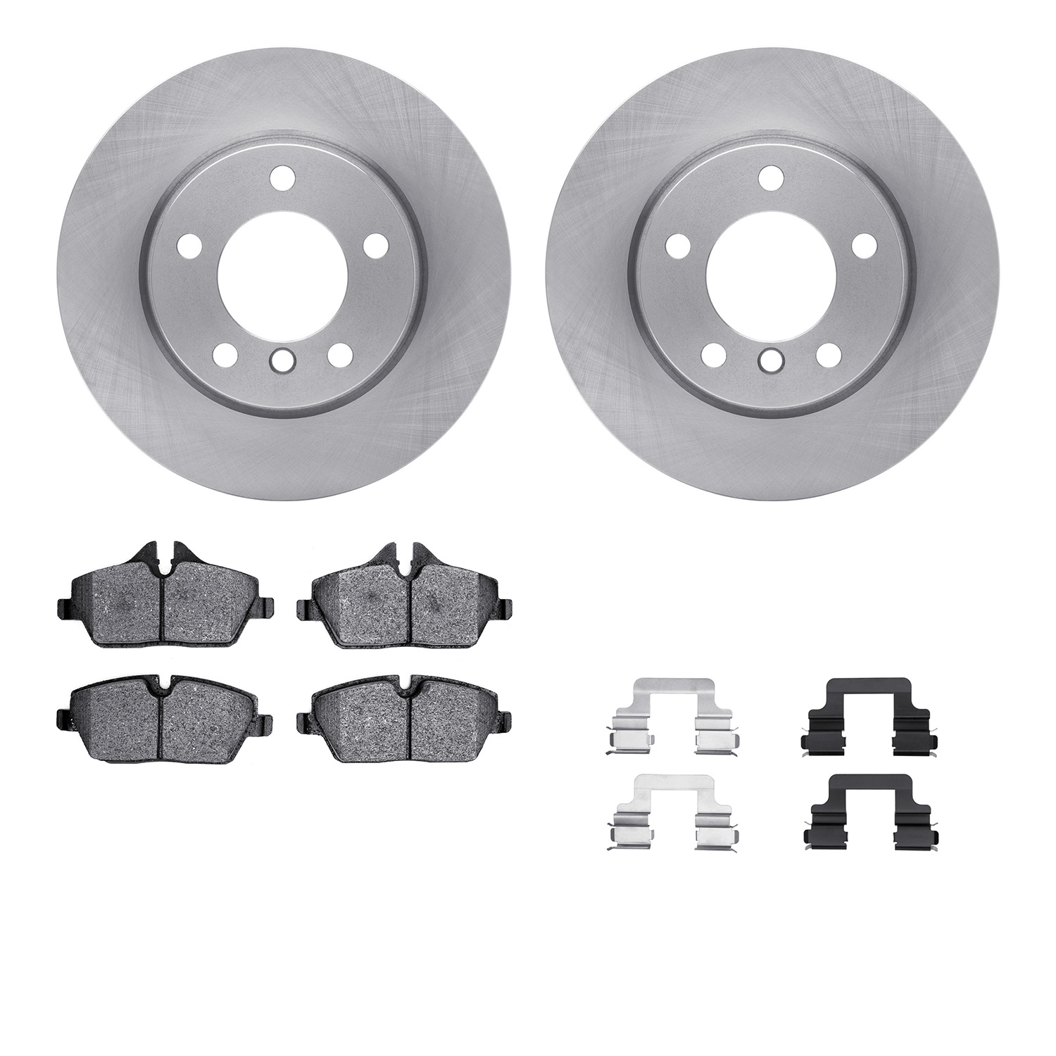 R1 Concepts WFWH1-92011 - Brake Rotor- Blank with Ceramic Pads & Hdw