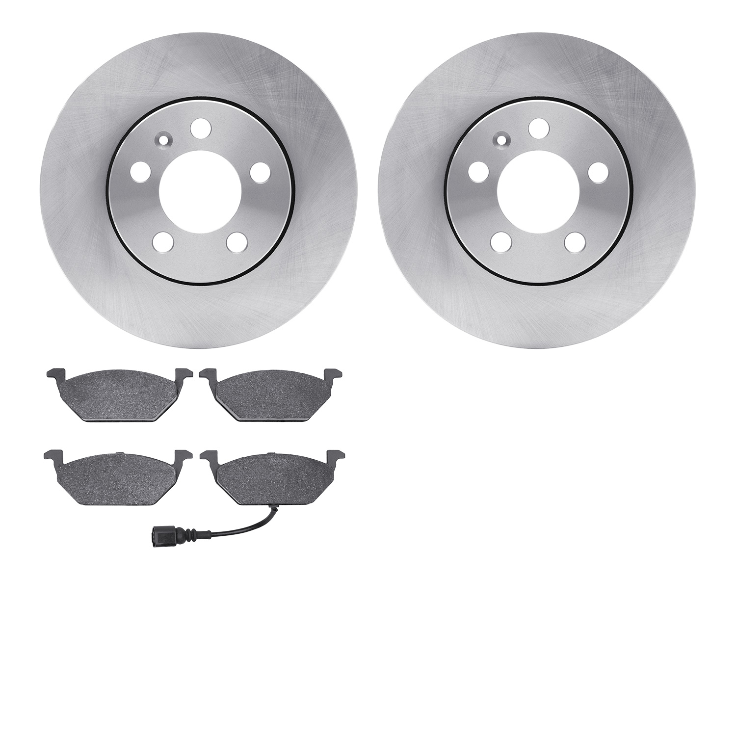 R1 Concepts WFWN1-92003 - E- Line Series Brake Rotor with Ceramic Brake Pads