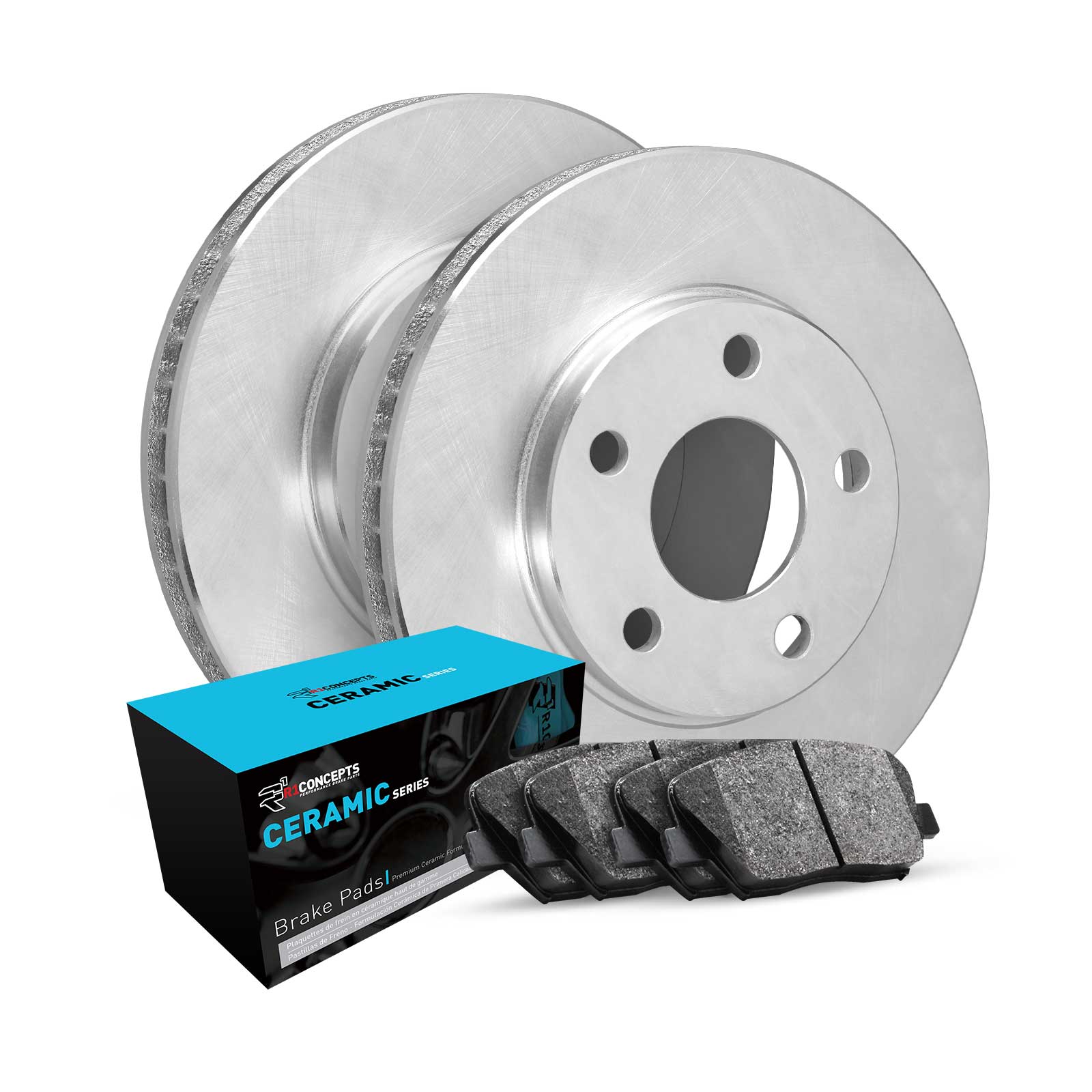 R1 Concepts WFWN1-02009 - Brake Rotor- Blank with Ceramic Pads R1 Concepts WFWN1-02009 - Brake Rotor- Blank with Ceramic Pads