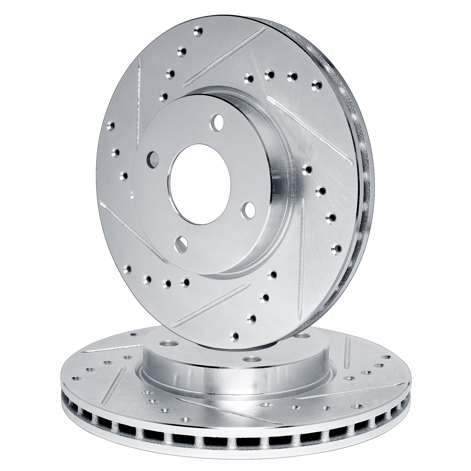 R1 Concepts WGPN1-27018 - Brake Rotor- D/S - Silver R1 Concepts WGPN1-27018 - Brake Rotor- D/S - Silver