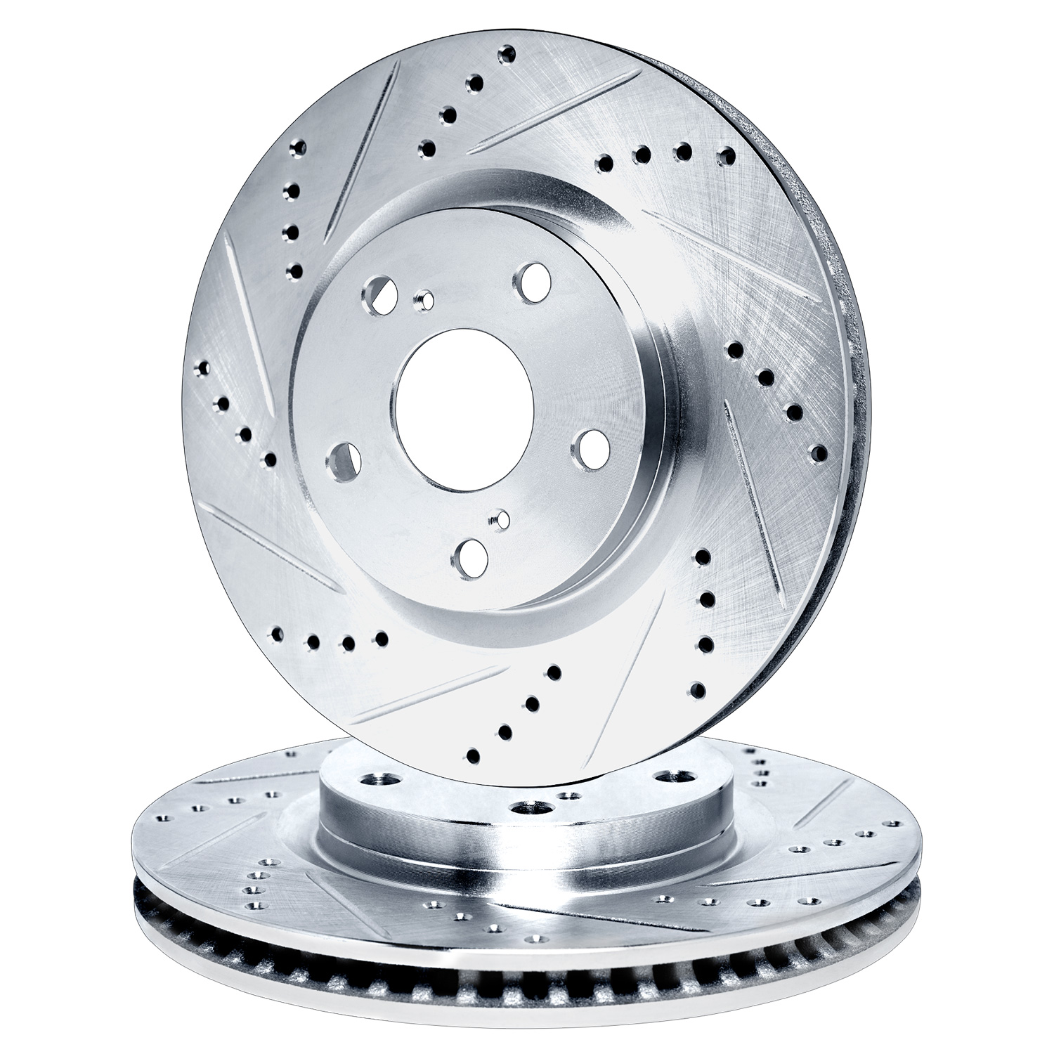R1 Concepts WGPN1-54155 - Brake Rotor- D/S - Silver R1 Concepts WGPN1-54155 - Brake Rotor- D/S - Silver