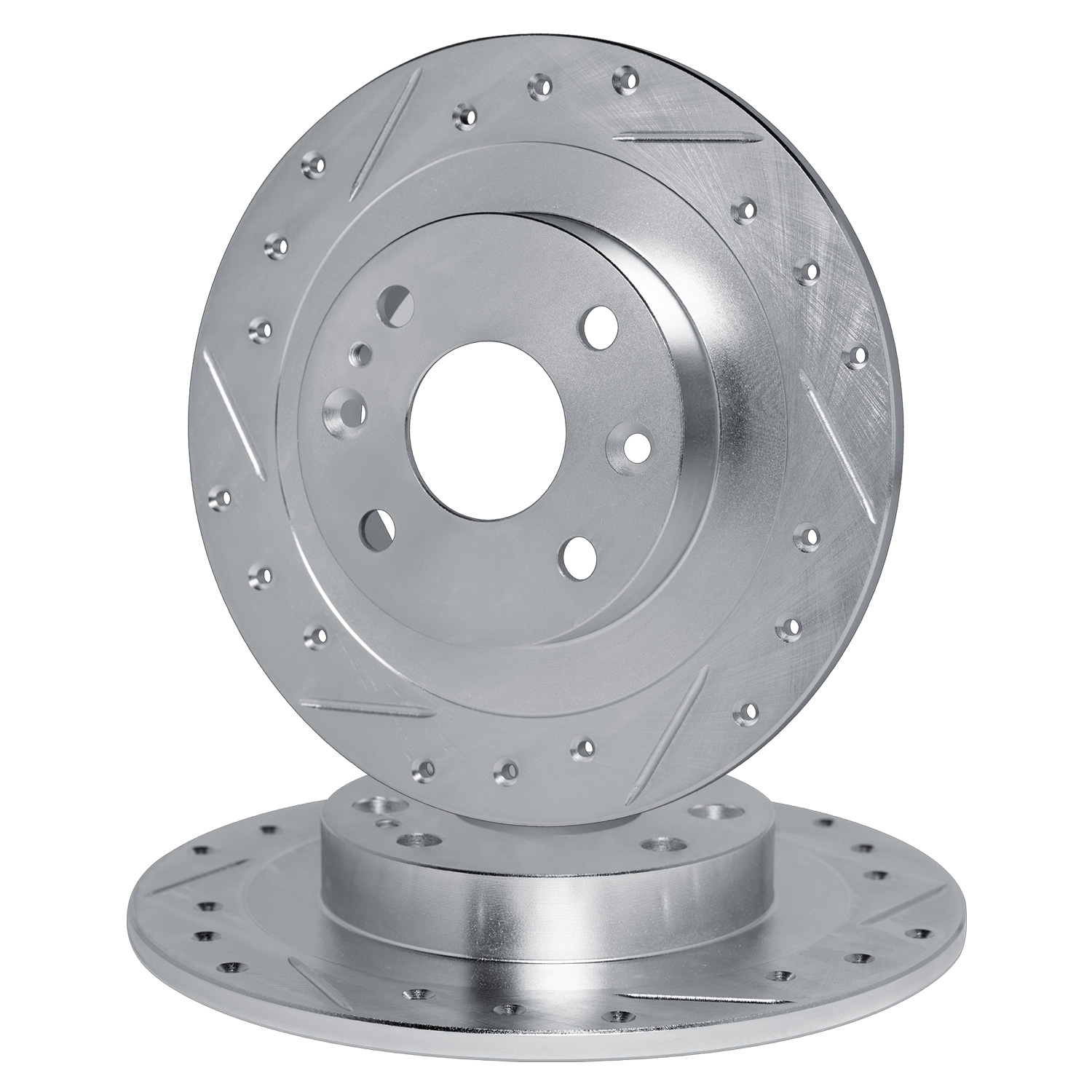 R1 Concepts WGPN1-67098 - Brake Rotor- D/S - Silver R1 Concepts WGPN1-67098 - Brake Rotor- D/S - Silver