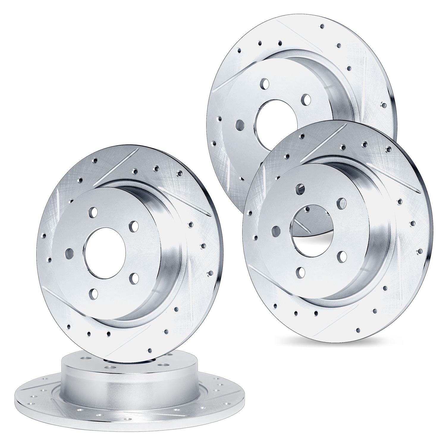 R1 Concepts WGPN2-11004 - Brake Rotor- D/S - Silver
