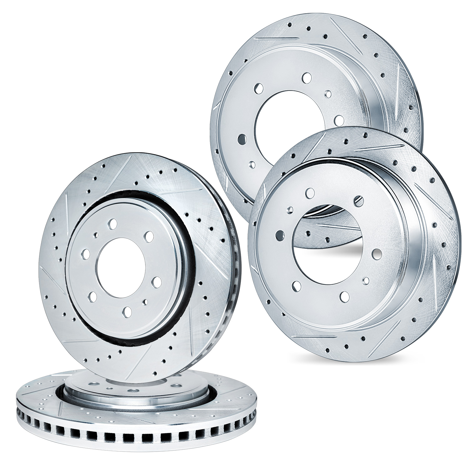 R1 Concepts WGPN2-54337 - Brake Rotor- D/S - Silver