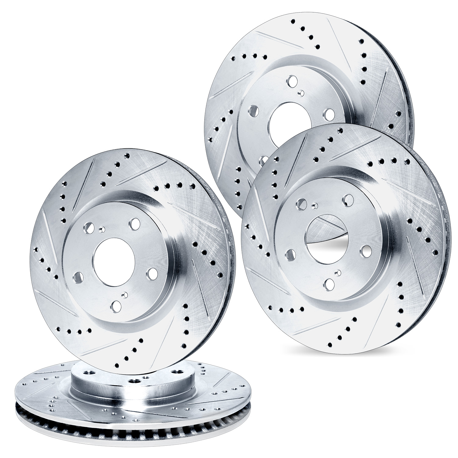 R1 Concepts WGPN2-68004 - Brake Rotor- D/S - Silver R1 Concepts WGPN2-68004 - Brake Rotor- D/S - Silver
