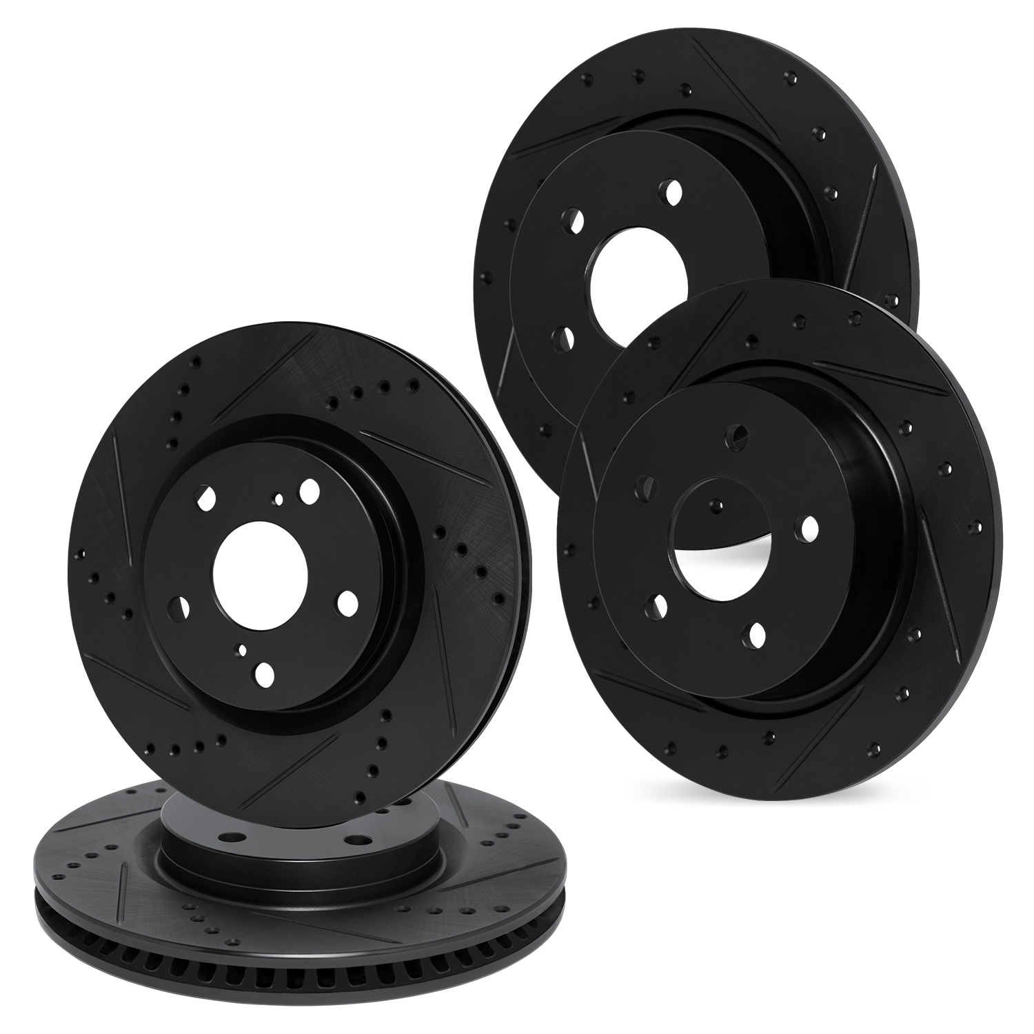R1 Concepts WHPN2-55002 - Brake Rotor- D/S - Black