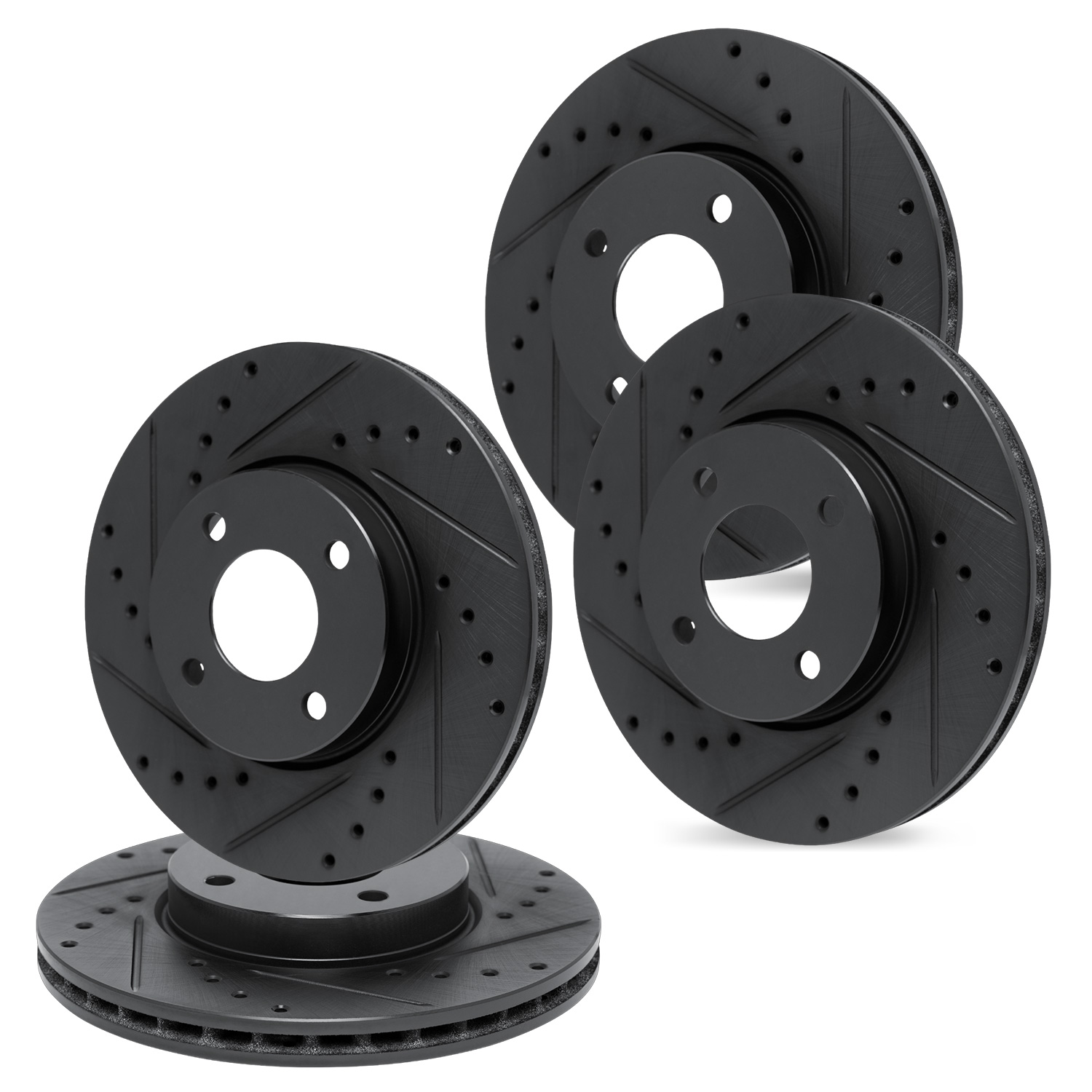 R1 Concepts WHPN2-76115 - Brake Rotor- D/S - Black