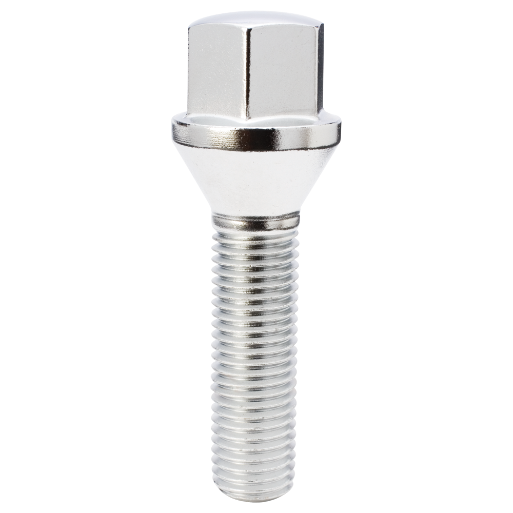 Gorilla Automotive 17013 - Conical Seat Lug Bolt 17mm Hex 12mm x 1.50 Chrome 40mm Thread Length Bulk Gorilla Automotive 17013 - Conical Seat Lug Bolt 17mm Hex 12mm x 1.50 Chrome 40mm Thread Length Bulk