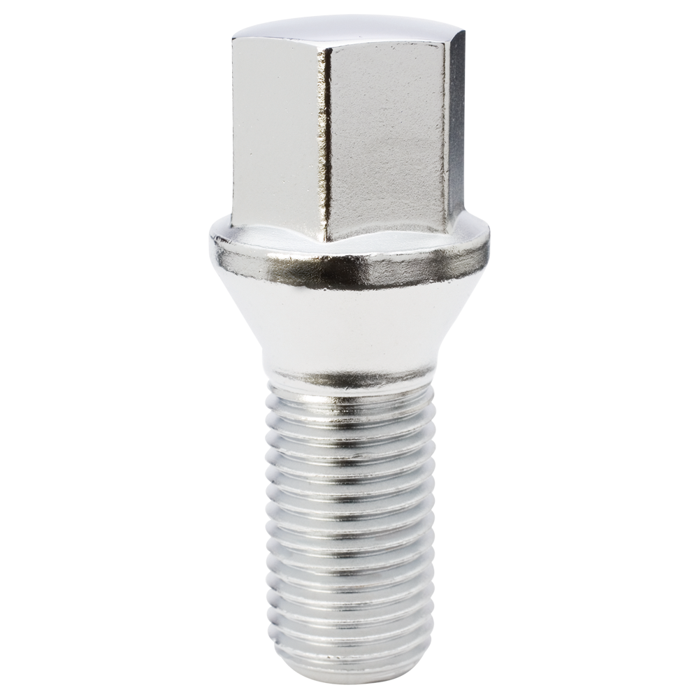 Gorilla Automotive 17018 - Conical Seat Lug Bolt 17mm Hex 14mm x 1.50 Chrome 27mm Thread Length Bulk Gorilla Automotive 17018 - Conical Seat Lug Bolt 17mm Hex 14mm x 1.50 Chrome 27mm Thread Length Bulk