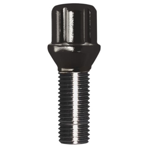 Gorilla Automotive 17024SDBC - Small Diameter Spline Lug Bolt 14mm x 1.50 Black 45mm Thread Length Bulk Gorilla Automotive 17024SDBC - Small Diameter Spline Lug Bolt 14mm x 1.50 Black 45mm Thread Length Bulk