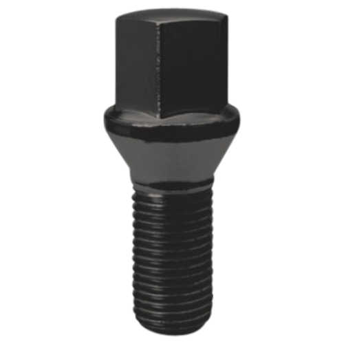 Gorilla Automotive 17141BC - Conical Seat Lug Bolt 17mm Hex 14mm x 1.25 Black 27mm Thread Length Bulk Gorilla Automotive 17141BC - Conical Seat Lug Bolt 17mm Hex 14mm x 1.25 Black 27mm Thread Length Bulk