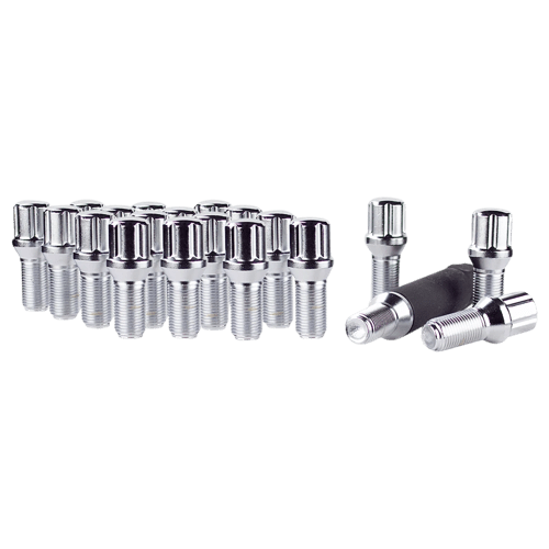 Gorilla Automotive 17141SD - Small Diameter Spline Lug Bolt 14mm x 1.25 Chrome 27mm Thread Length Bulk Gorilla Automotive 17141SD - Small Diameter Spline Lug Bolt 14mm x 1.25 Chrome 27mm Thread Length Bulk