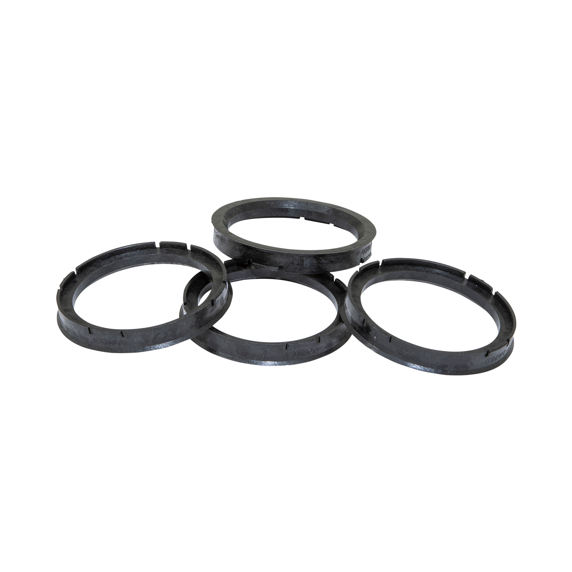Gorilla Automotive 108-6410 - Hub Ring Set 108mm Outside Diameter 64.10mm Inside Diameter Set of 4