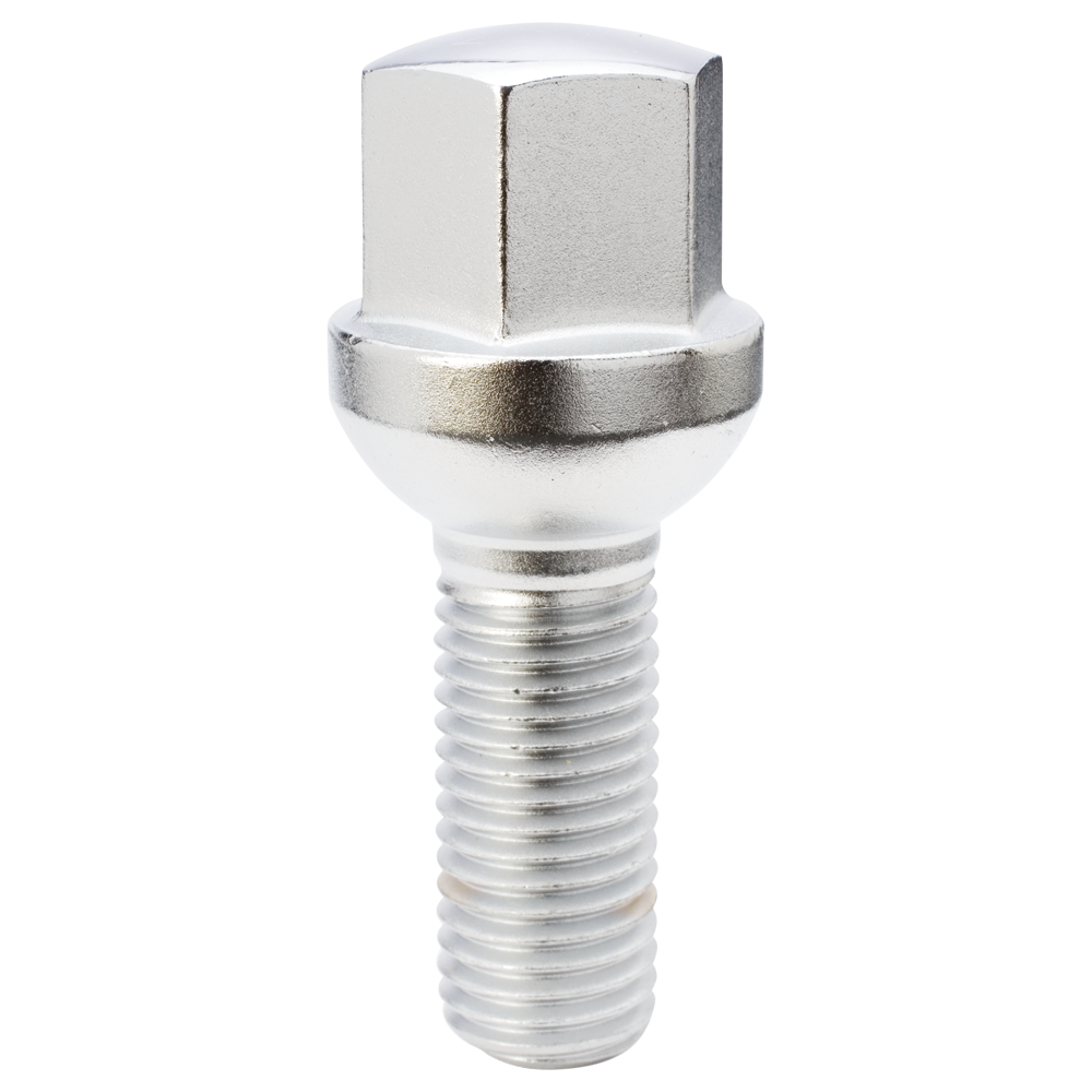 Gorilla Automotive 18172 - Ball Seat (R12) Lug Bolt 17mm Hex 12mm x 1.50 Chrome 28mm Thread Length Bulk Gorilla Automotive 18172 - Ball Seat (R12) Lug Bolt 17mm Hex 12mm x 1.50 Chrome 28mm Thread Length Bulk